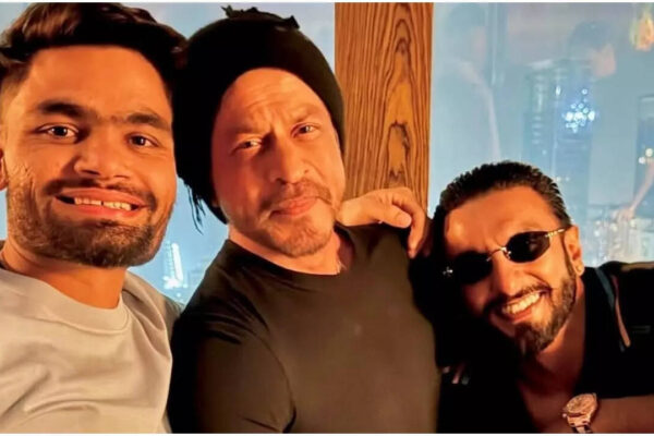 ‘King’ Shah Rukh Khan and ‘Dhurandhar’ Ranveer Singh pose with cricketer Rinku Singh; netizens say, ‘Energetic trio’