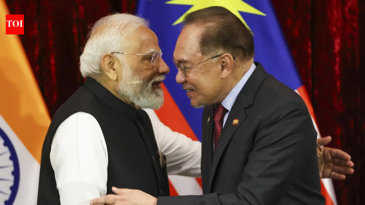 Malaysia joined India on Sunday in strongly condemning cross-border terrorism, signalling a greater understanding of India’s position on the issue, with PM Modi saying after a bilateral meeting with his counterpart Anwar Ibrahim that message from both sides on terror was clear: no double standards, no compromise. Modi’s visit to Malaysia saw close to a dozen agreements being signed and announcements for cooperation in areas spanning defence and security, semiconductors, social security for Indian workers, UN peacekeeping, disaster management and the fight against corruption. While similar joint statements issued after summit meetings in 2015, 2017 and 2024 had condemned terror in all forms, the latest one specifically mentioned cross-border terror, an expression that helps India flag Pakistan-sponsored terrorism. The statement also reaffirmed commitment to boost bilateral and multilateral cooperation in countering terror, including in UN and FATF, radicalisation and violent extremism.India, Malaysia will chart a path of economic transformation: PM ModiIn the field of security, we will strengthen cooperation in counter-terrorism, intelligence sharing, and maritime security. We will also further expand defence cooperation, said PM Modi, thanking his Malaysian counterpart Anwar Ibrahim for his strong condemnation of Pahalgam terror attack and the Red Fort blast.The PM underlined the significance of growing friendship between both the countries in the current climate of global uncertainty, saying the leaders backed all peace efforts and agreed that reform of global institutions was essential to address today’s challenges.While there was no official word from either side on whether the extradition sought by India of fugitive Zakir Naik was discussed at the meeting, official sources said India remains in touch with Malaysia to address legal issues related to the request.Modi and Ibrahim also participated in a CEO Forum that, he said, opened new avenues for trade and investment. “Alongside AI and digital technologies, we will advance our partnership in semiconductors, health and food security. Guided by strategic trust, we will chart a pathway towards economic transformation,” the PM said. According to the joint statement, the two expressed satisfaction over the robust defence relationship between Malaysia and India, underscored by “regular exchanges, visits, staff talks, exercises, training courses and defence industry collaboration”. While there was no mention of it in the statement, India is considering sale of Dornier aircraft to Malaysia and also supply of naval platforms by Indian shipyards. “The PMs encouraged growing maritime cooperation between India and Malaysia, including through regular goodwill and operational deployments,” said the joint statement.End of ArticleFollow Us On Social MediaVideos‘Few Political Elements Trying To Distort’: Goyal Explains India-US Trade Deal, Slams Opposition‘India Has A Preference Over…’: Piyush Goyal On US Trade Deal, Trump’s ‘Russian Oil’ Claim‘Embarrassed Himself’: Gaurav Gogoi Slams Assam CM Himanta Sarma Over ‘Pakistan Links’ Allegation‘1.25 Crore Hindus In Bangladesh’: RSS Chief Mohan Bhagwat Issues Big Unity CallUkraine to Gaza: Malaysia PM Anwar Ibrahim hails PM Modi’s unwavering global peace pushGogoi’s wife Elizabeth worked for Pakistani agent Ali Tauqeer Sheikh: Assam CM Himanta Biswa Sarma‘India’s Stand on Terrorism Is Clear’: PM Modi Speaks Firmly During Malaysia Visit”Strategic Ties And Trade Strengthened”: PM Modi Exchanges MoUs With Malaysian PM’Reasons For Reducing Russian Oil Imports Are…’ Foreign Expert Explains India-US Trade FrameworkIndia Reiterates Energy Security Priority, Signals Russia Oil Imports Will Continue123Photostories5 Vastu-approved plants you should bring home today for prosperity5 effective ways to keep spiders away from your home and garden (third is a magical remedy!)Top 6 cheapest destinations to travel in India in 20268 types of kadhi from across India to try for lunchScarlett Johansson net worth: Inside the USD 165 million fortune of Marvel’s ‘Black Widow’ starFrom Bad Bunny, Green Day to Charlie Puth: Full list of Super Bowl 60 performersFrom a massive living room to lavish bedrooms: A look at Samay Raina’s luxurious housePM Narendra Modi’s Panch Prana goal and the role of Shatavari and it’s importance in traditional Indian kitchens7 warning signs of structural defects every homeowner should know‘The Fame Game’, ‘Mrs. Deshpande’, ‘Maa Behen’: Madhuri Dixit Nene’s evolving OTT journey123Hot PicksBudget 2026Gold Silver PricesParliament Budget SessionGCC Unified Visa 2026Income Tax CalculatorPublic holidays February 2026Bank Holidays februaryTop TrendingCooper Kupp WifeCardi BJames Pearce JrChristian GonzalezSuper Bowl PredictionsBad BunnyTom BradyKendall JennerKayla NicoleNBA Trade Update
