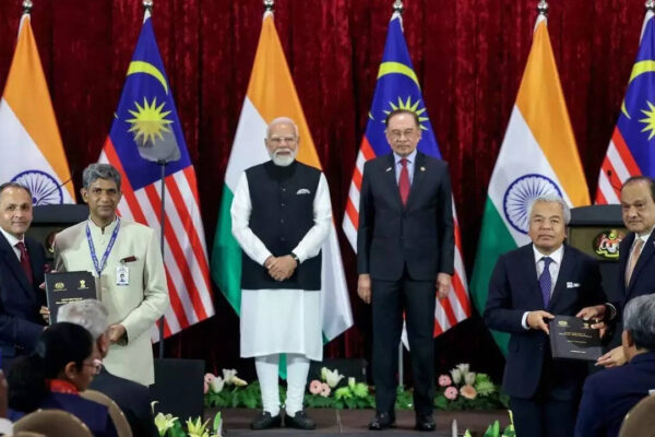 Prime Minister Narendra Modi with Malaysian Prime Minister Anwar Ibrahim witnesses the exchange of MoUs between India and Malaysia, in Kuala Lumpur on Sunday. (DPR PMO/ANI Photo) KUALA LUMPUR: India and Malaysia inked 11 MoUs in what was described by both Anwar Ibrahim and Narendra Modi as a “critical, strategic and vital exchange” for reinforcing the Comprehensive Strategic Partnership, at Seri Perdana, the official residential complex of the Malaysian PM.Key agreements include Exchange of Notes (EoN) on semiconductors, a sector where both countries are aggressively partnering to boost the value chain, including AI and R&D. At the press briefing after the signing of the deals, an agreement between India’s NPCI International Ltd (NIPL) and Malaysia’s PayNet was announced. “Strategic Ties And Trade Strengthened”: PM Modi Exchanges MoUs With Malaysian PM “It is not yet operational owing to some necessary technical alignments,” said P Kumaran, secretary, East. He added that there is also a broader project for multi-point connectivity called Project Nexus; which India, Malaysia, Singapore and a few other countries in the region are working on. This will give direct connectivity from one country to all the other countries partaking in the Nexus.On the question of a timeline for operationalising the settlement of trade in local currencies, Kumaran said, “It is a matter of priority for both sides and discussions are ongoing between the two regulatory bodies, RBI and Bank Negara. We are going to be working very actively on this in the coming few months.”On defence, the two PMs emphasised their intent to work closer and expressed satisfaction at the outcomes of the Malaysia-India Defence Cooperation Committee (MIDCOM) and its subcommittees, including the terms of reference on establishment of a Strategic Affairs Working Group (SAWG) and Su-30 Forum.Importantly, India’s three-decade experience with Su-30s and its proximity to Malaysia makes it the best country for its upgrade and maintenance. This also encompasses a broader defence industrial agenda beyond transactional procurement.Other agreements include areas like disaster management, the fight against corruption, healthcare, training in Ayurveda, anti-terrorism, UN Peacekeeping as well as the Framework Agreement on the Big Cats Alliance. The two sides have also agreed to collaborate on social security through a pact between Malaysia’s social security organisation and India’s Employees’ State Insurance Corporation.End of ArticleFollow Us On Social MediaVideos‘Few Political Elements Trying To Distort’: Goyal Explains India-US Trade Deal, Slams Opposition‘India Has A Preference Over…’: Piyush Goyal On US Trade Deal, Trump’s ‘Russian Oil’ Claim‘Embarrassed Himself’: Gaurav Gogoi Slams Assam CM Himanta Sarma Over ‘Pakistan Links’ Allegation‘1.25 Crore Hindus In Bangladesh’: RSS Chief Mohan Bhagwat Issues Big Unity CallUkraine to Gaza: Malaysia PM Anwar Ibrahim hails PM Modi’s unwavering global peace pushGogoi’s wife Elizabeth worked for Pakistani agent Ali Tauqeer Sheikh: Assam CM Himanta Biswa Sarma‘India’s Stand on Terrorism Is Clear’: PM Modi Speaks Firmly During Malaysia Visit”Strategic Ties And Trade Strengthened”: PM Modi Exchanges MoUs With Malaysian PM’Reasons For Reducing Russian Oil Imports Are…’ Foreign Expert Explains India-US Trade FrameworkIndia Reiterates Energy Security Priority, Signals Russia Oil Imports Will Continue123Photostories5 Vastu-approved plants you should bring home today for prosperity7 brutal truths about starting a business no one warns you about5 effective ways to keep spiders away from your home and garden (third is a magical remedy!)Top 6 cheapest destinations to travel in India in 2026The one-sided friendship problem: Why so many adult friendships feel draining now8 types of kadhi from across India to try for lunchScarlett Johansson net worth: Inside the USD 165 million fortune of Marvel’s ‘Black Widow’ starFrom Bad Bunny, Green Day to Charlie Puth: Full list of Super Bowl 60 performersFrom a massive living room to lavish bedrooms: A look at Samay Raina’s luxurious housePM Narendra Modi’s Panch Prana goal and the role of Shatavari and it’s importance in traditional Indian kitchens123Hot PicksBudget 2026Gold Silver PricesParliament Budget SessionGCC Unified Visa 2026Income Tax CalculatorPublic holidays February 2026Bank Holidays februaryTop TrendingFortnite Love EventBoston Celtics vs New York KnicksLindsey Vonn InjurySuper Bowl LX TicketSuper Bowl PredictionsJustin GaethjeLIV GolfLiam Paro vs Paddy Donovan Net WorthWinter Olympics 2026NBA Trade Update