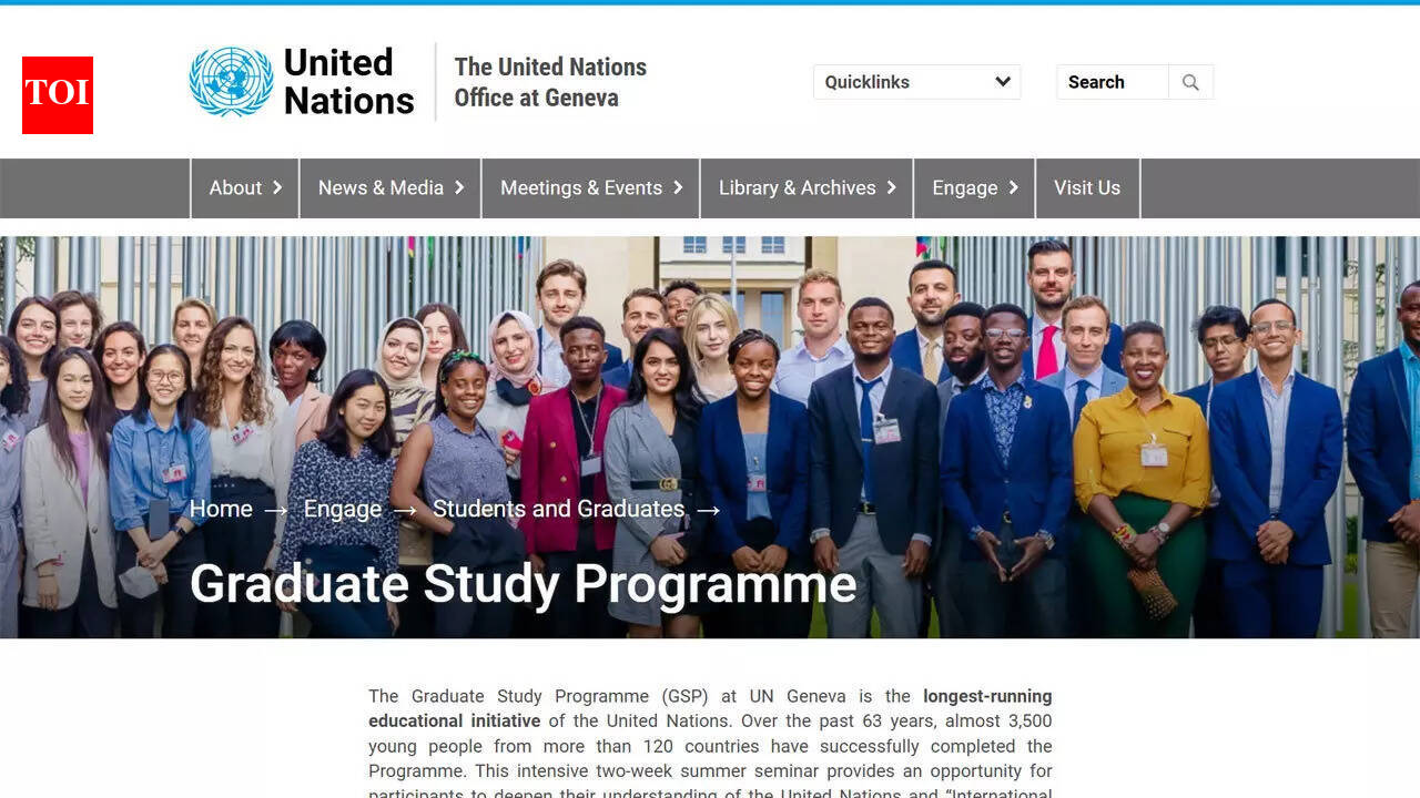 UN Geneva GSP 2026: Applications closing soon for graduate study programme; register here