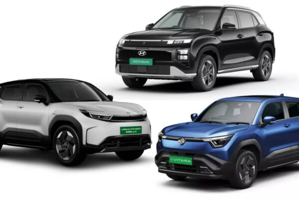 Toyota Urban Cruiser Ebella vs Hyundai Creta Electric vs Maruti e-Vitara