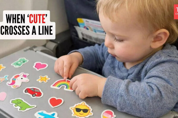 Cute or careless? A viral flight incident that made parents rethink ‘civic sense’ |