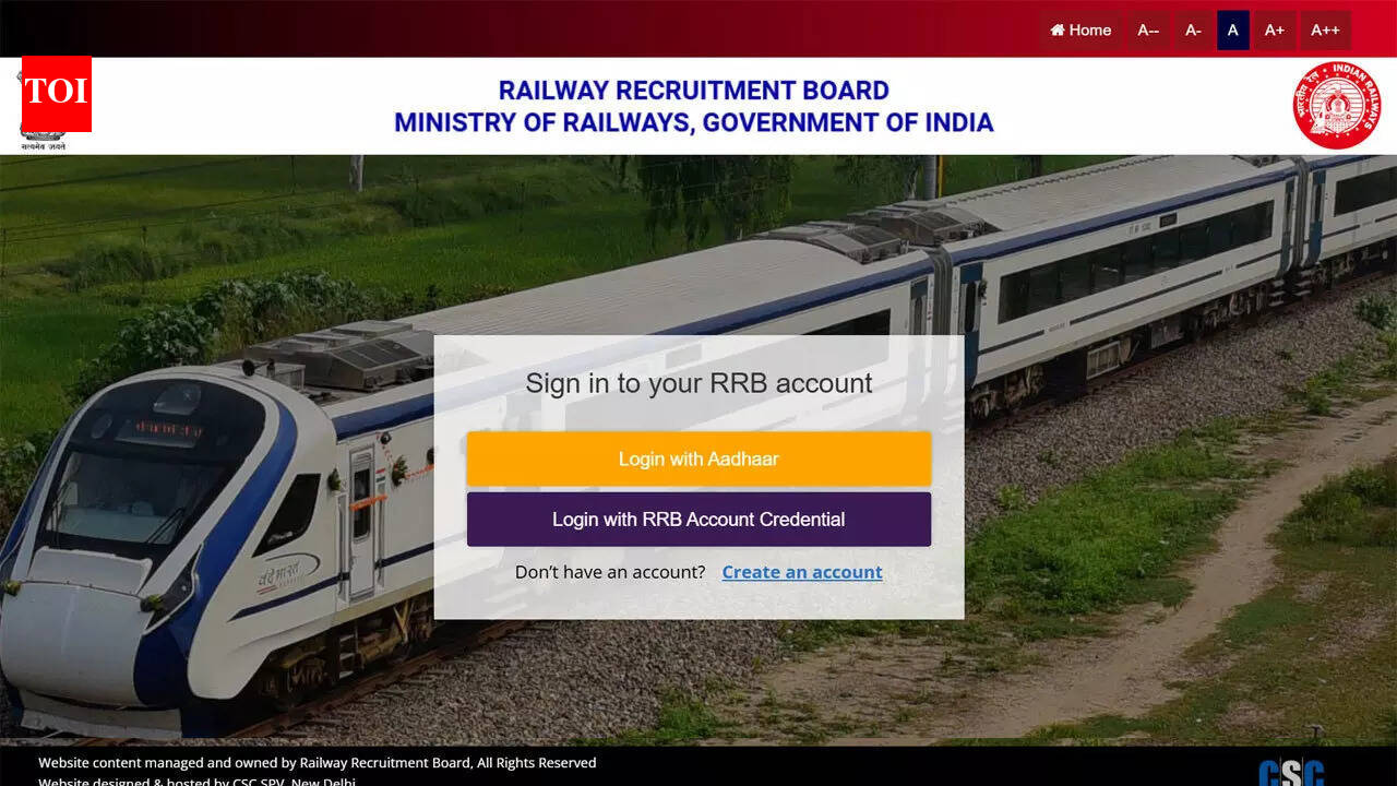 RRB JE CEN 05/2025 exam city slip likely to be released today; check how to download