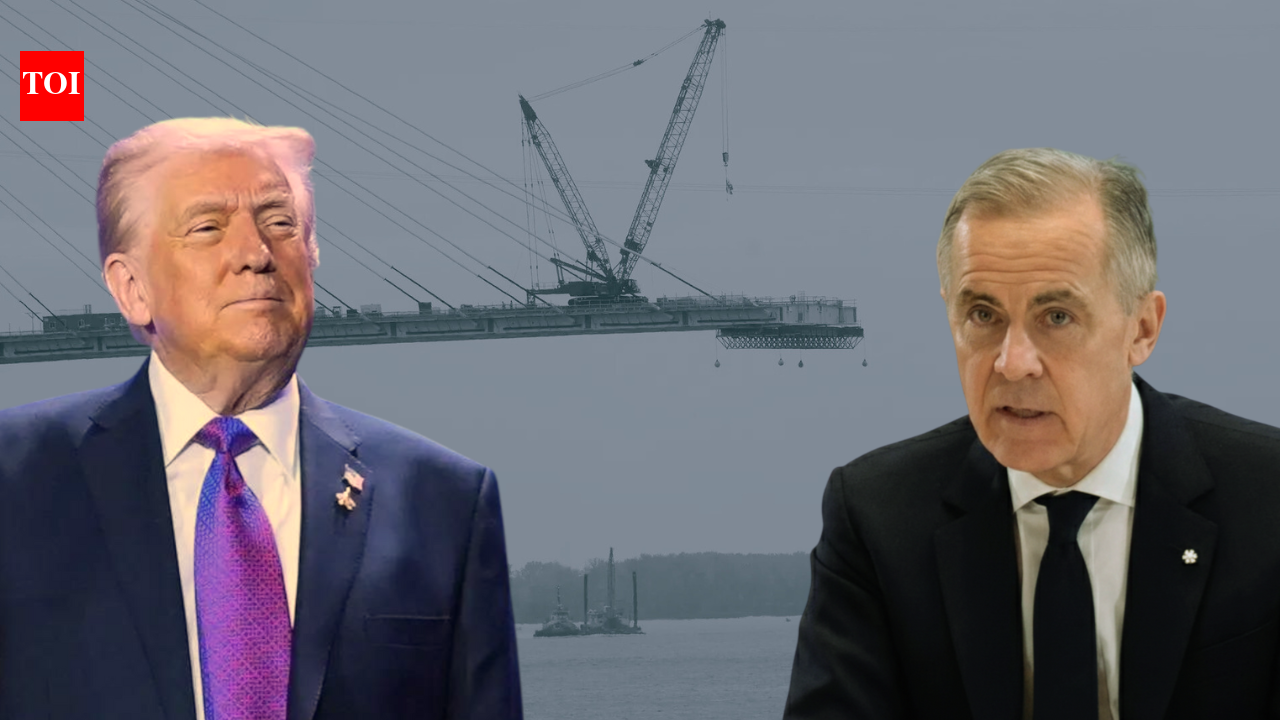 Trump threatens to stop launch of US-Canada bridge; demands halt until ‘compensation’ talks