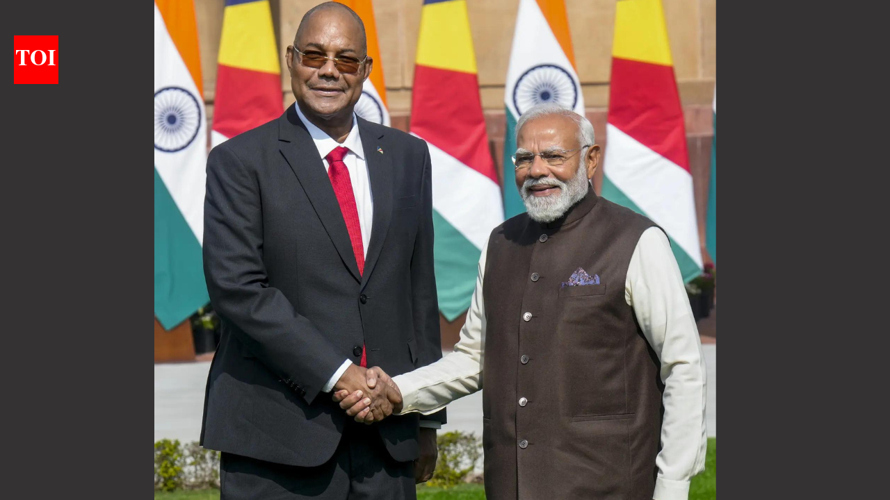 NEW DELHI: India announced a special economic package worth 5 million for Seychelles as PM Narendra Modi hosted President Patrick Herminie for a bilateral meeting, reiterating India’s continued support and assistance to the Indian Ocean neighbour in meeting its maritime security and defence needs.Modi said that the package in the form of a 5 million line of credit and another  million as grant will support concrete projects in areas such as social housing, E-mobility, vocational training, health, defence and maritime security, creating new employment and skill opportunities for the people of Seychelles, especially the youth. PM Modi Elevates Seychelles In Vision Mahasagar As India Pushes Maritime Security And Blue Economy The two nations signed seven pacts, including one for ocean observation, ocean services, capacity building, data sharing and the conduct of maritime scientific research, while also announcing establishment of a hydrographic unit in Seychelles with Indian assistance.Modi described defence cooperation and maritime security as important pillars of the bilateral relationship and welcomed Seychelles as a full member of the Colombo Security Conclave. “This will strengthen our mutual coordination and reinforce efforts to ensure peace and stability in the Indian Ocean. Together, we will shape not just bilateral cooperation, but a shared future for the Indian Ocean,” he said.The PM said India and Seychelles are connected not just by geography, but by history, trust and a shared vision for the future. “Alongside expanding trade in local currencies, we will also advance our collaboration in fintech and digital solutions,” said Modi, who was invited to Seychelles by the president for its national day celebrations.According to a joint statement, both leaders acknowledged that a strong Seychelles-India partnership in the maritime security and defence domain reinforces regional stability and security and advances the well-being and prosperity of the people of Seychelles and India.The leaders further reaffirmed that Seychelles and India remain committed to ensuring a free, open, safe and secure Indian Ocean Region (IOR), underpinned by respect for international law, freedom of navigation and a rules-based maritime order, said the joint statement.”They reiterated their resolve to work closely to counteract maritime challenges such as piracy, smuggling of narcotics and human trafficking, illegal, unregulated and unreported fishing, and other transnational crimes, including those with linkages to organised crime and terrorism financing, and to reinforce peace, security and stability in the IOR through enhanced maritime domain awareness, information sharing, capacity building and coordinated operational management,” said the statement. The leaders acknowledged the nations’ ties are people-centric and reinforce security and stability in the Western IOR.End of ArticleFollow Us On Social MediaVideos“Trade Deal Wouldn’t Happen Without Him”: Goyal Praises US Envoy GorOpposition Parties’ No-Confidence Move Against Om Birla?; ICC Rejects Pak Demand Over India BoycottRajnath Singh, Greek Counterpart Chart Five-Year Defence Cooperation Roadmap’India Must Find Its Own Elon Musk’: Ex-DGMO Emphasises Superiority In Space Tech To Win Future WarsPunjab Law College Horror: Student Shoots Classmate, Turns Gun On SelfBJP Accuses Mamata of Misleading Nation After SC SIR Ruling, TMC Counters ClaimsWatergate Files Reveal Ex-US President Nixon Was Ready To Back China If It Attacked India In 1971How Sanae Takaichi’s Japan Elections Win Could Alter Indo-Pacific Power Balance, India’s StrategyPariksha Pe Charcha 2026: PM Modi Advises Students on Discipline and More for Viksit Bharat 2047’White Collar Terrorism…’: Ex-DGMO AK Bhatt On Biggest Challenge For The Army In Jammu & Kashmir123Photostories5 timeless lessons from the Shiv Purana which are the ultimate spiritual guide7 leafy greens you can harvest in a month or less8 baby names about to replace today’s most popular picksValentine’s Week special: Luxury stays for solo reflection and self connection8 easy and delicious ways to add fruit jam to your breakfastExclusive – Laughter Chefs 3’s Arjun Bijlani on pairing up with Tejasswi Prakash: I keep teasing her asking when she’s getting married, planning to have kids. even call her ‘bhabhi’Replace your cookware immediately if you notice these 5 signs (number 3 is a warning)Julia Roberts and Daniel Moder net worth: Inside the couple’s USD 260 million empireChef Sanjeev Kapoor shares 10 smart tips and tricks for deep frying for better taste and nutrition6 unique homes in India; redefining contemporary residential architecture123Hot PicksUAE Public School RegistrationGold Silver PricesParliament Budget SessionGCC Unified Visa 2026Income Tax CalculatorPublic holidays February 2026Bank Holidays februaryTop TrendingRobert Krafts WifeShai Gilgeous AlexanderBrittany MahomesRobert Kraf WifeCoco JonesCandace OwensSuper Bowl 60 Halftime PerformanceNBA Trade RumorsJutta LeerdamKim Kardashian and Lewis Hamilton Net Worth