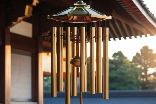 What is the relevance of wind chimes as per Feng Shui?
