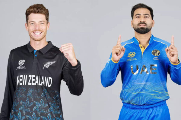 United Arab Emirates 59/1 in 7.0 Overs | New Zealand vs UAE Live Score, T20 World Cup 2026: Jacob Duffy strikes early, removes Aryansh Sharma
