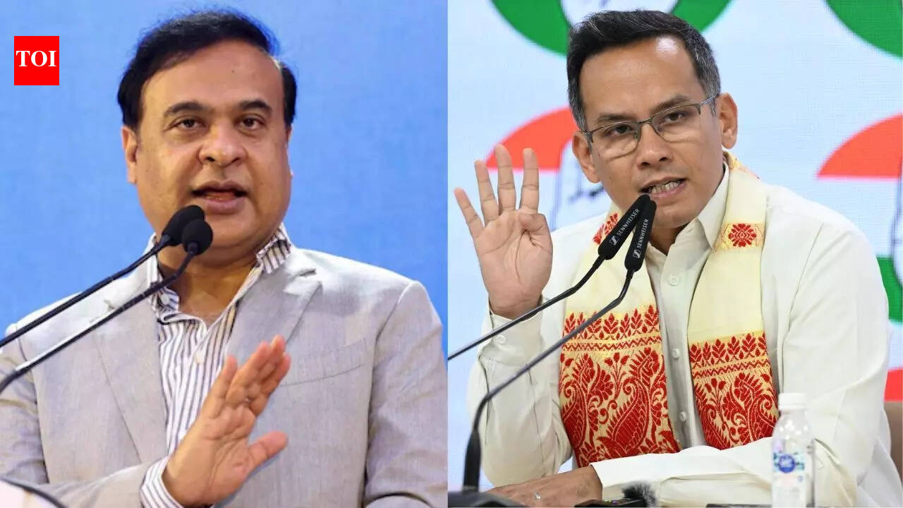 Assam CM Himanta Biswa Sarma files Rs 500 crore defamation case against Congress MP Gaurav Gogoi