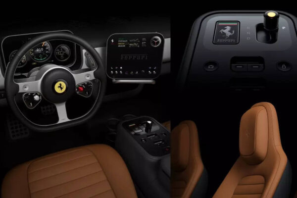 Ferrari’s first EV is ‘Luce’: iPhone-like interior designed by man behind iPhone