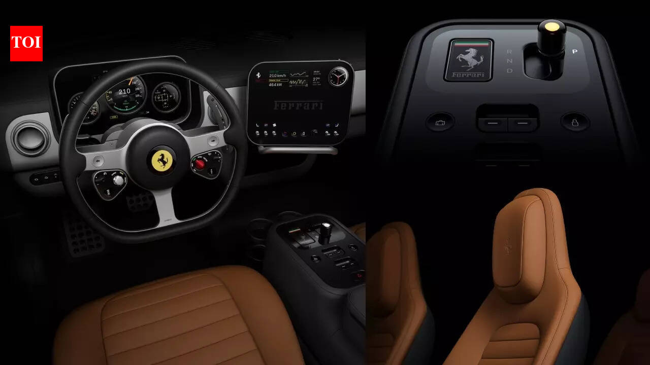 Ferrari’s first EV is ‘Luce’: iPhone-like interior designed by man behind iPhone