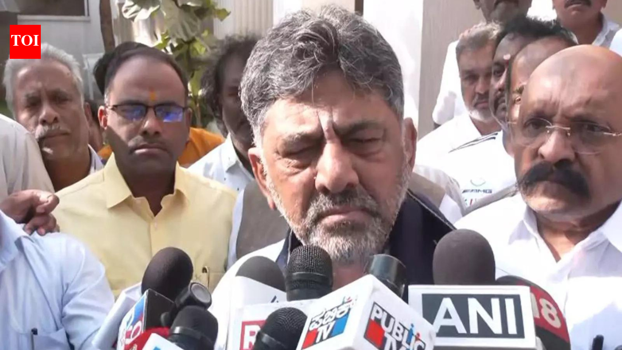 NEW DELHI: Karnataka deputy CM DK Shivakumar on Tuesday said that he enjoyed the support of all 136 MLAs as opposed to 80 MLAs, reportedly claimed by some sections, amid the ongoing leadership tussle in the state.However, he had earlier clarified that there was no ambiguity over the leadership question in the state government, adding that his arrangement with chief minister Siddaramaiah had already been made clear to the Congress high command. DKS was in Delhi to attend party meetings related to upcoming elections, including a review of the Assam assembly polls at the Congress headquarters. The Karnataka deputy chief minister, who has been appointed a senior observer for the Assam elections along with former Chhattisgarh chief minister Bhupesh Baghel, said he had completed his scheduled meetings and would inform the media if anything further came up.”I am here in Delhi to attend the meeting on elections in Assam and other meetings. I finished my meetings in Indira Bhawan. If there is anything, I will apprise you,” he told reporters.Earlier, he had clarified that there was no confusion over the leadership. “There is no confusion. We, the CM and I, know what we discussed. We did not speak separately or in secret, I and Siddaramaiah, and the party leaders spoke together. We are acting according to what we discussed. Others making statements or giving opinions in favour of or against any MLA or minister harms the party and does not give a good sign. Mallikarjun Kharge sir said everyone should keep their mouths shut,” he said.“Whoever is making statements, either in my favour or against me, whether they are ministers or legislators or whoever it is, they are damaging the party. Such statements won’t do any good for the party. Mallikarjun Kharge had said that it will be good if everyone shut their mouth. We should all abide by it,” he added.The issue resurfaced after the Congress government completed half of its term in November 2025, reviving speculation about a power-sharing arrangement between Siddaramaiah and Shivakumar that was said to have been part of the government’s formation in 2023.About the AuthorTOI News DeskThe TOI News Desk comprises a dedicated and tireless team of journalists who operate around the clock to deliver the most current and comprehensive news and updates to the readers of The Times of India worldwide. With an unwavering commitment to excellence in journalism, our team is at the forefront of gathering, verifying, and presenting breaking news, in-depth analysis, and insightful reports on a wide range of topics. The TOI News Desk is your trusted source for staying informed and connected to the ever-evolving global landscape, ensuring that our readers are equipped with the latest developments that matter most.”Read MoreEnd of ArticleFollow Us On Social MediaVideosPakistan Admits US-Backed Jihad In Afghan Wars A Mistake, But Still Accuses India Of Proxy War”That Day Will Never Come…” Yogi Adityanath Fires Warning At Those Dreaming Of Babri StructureOpposition Cites ‘Abuse Of Office’ In No-Confidence Move Against Lok Sabha Speaker Om BirlaKanpur Lamborghini Crash: CCTV Backs Police Claim As Lawyer Pushes Driver Defence In CourtAfter Trump’s Zero Tariff Claim, White House Factsheet Reveals What India-US Trade Deal Really SaysOpposition Doubts Hindi Ability, Indian-Origin MP Ramkissoon’s Reply Leaves Guyana House Silent‘A Pre-Committed Purchase Agreement’: Shashi Tharoor Slams Modi Govt Over India-US Trade DealBJP MP’s ‘Mini Pakistan’ Remark On Bengal Land Sparks Govt-Oppn Clash In Rajya Sabha’From Nice To Necessary’: Greek Defence Minister Dendias Says India Now Central To Europe’s StrategyExplained: Why the 4.5-gen Rafale remains central to India’s air defence strategy123Photostories8 Most iconic Goddess Durga temples in India and the story behind themWhy premium electric bikes feel calm even at high speedsHow to make classic UP-Style Matar Ki Kachori for dinnerKim Kardashian’s movie appearances and cameos from reality fame to Hollywood spotlightWhat divine energy shapes your life? check your birth date10 famous abbreviations whose full forms most people don’t knowWhat is Udan Yatri Cafe, its motive and Raghav Chadha’s connection with itFrom hours to minutes: How Delhi-NCR’s air taxi corridor could change commutingChennai metro phase-2: City set for major travel upgrade by 20277 tallest residential buildings in the world; where homes touch the clouds123Hot PicksUAE Public School RegistrationGold Silver PricesParliament Budget SessionGCC Unified Visa 2026Income Tax CalculatorPublic holidays February 2026Bank Holidays februaryTop TrendingPakistan vs USARussian Oil ImportsNitish RajputCBSE Board ExamsSambhaji PatilCandace OwensLawrence Bishnoi GangNBA Trade RumorsJutta LeerdamKim Kardashian and Lewis Hamilton Net Worth