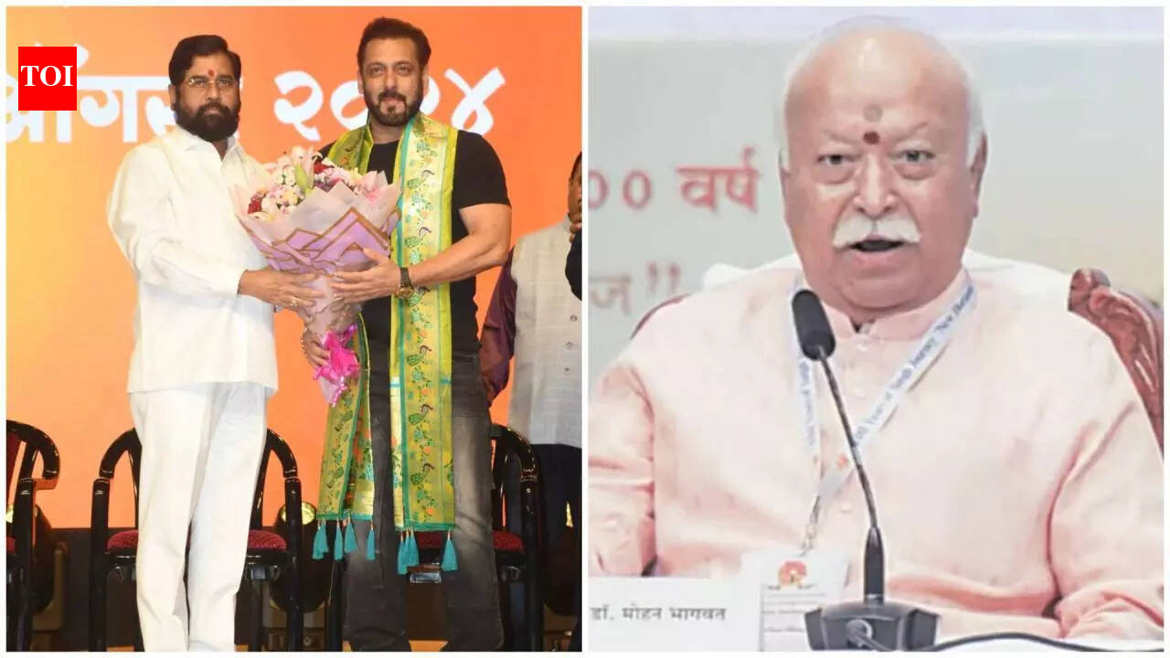 Eknath Shinde defends Salman Khan’s presence at RSS event: ‘He has Lord Ganesha at his home… we shouldn’t politicise his attendance’