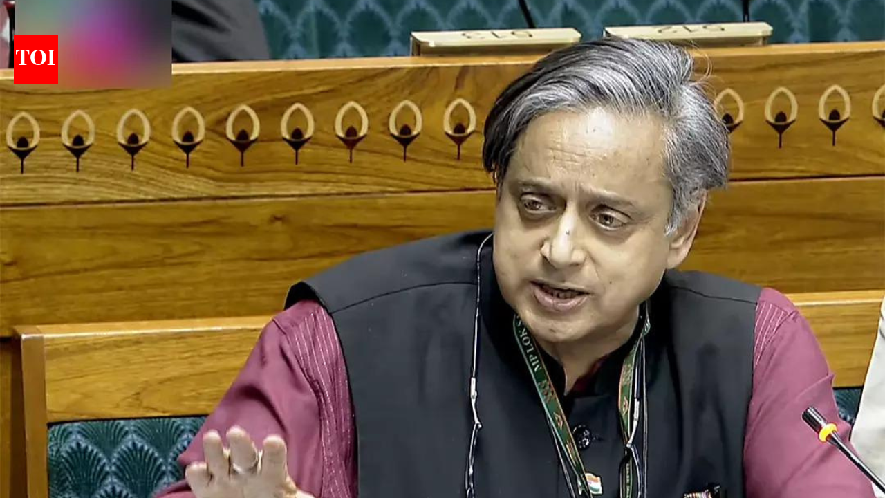 NEW DELHI: The India-US interim trade deal looks more like a “pre-committed purchase agreement” that overturns every principle of reciprocity, Congress MP Shashi Tharoor said on Tuesday, adding that Union ministers S Jaishankar and Piyush Goyal have avoided giving clear answers regarding the scale, timeline or fiscal impact of agreement with the US.Initiating a discussion in LS on the Budget, Tharoor termed it as “underwhelming” and a “squandered opportunity, equivalent to rearranging the airbags on a crashing car, while assuring the passengers that the chassis is sturdy and they will feel better afterwards”.On govt’s claim that India secured a “better deal” with the US than other Asian economies, he said the assertion does not withstand scrutiny. “It appears less like a FTA and more like a pre-committed purchase that overturns the very idea of reciprocity,” he asked.He said while India may have received tariff reductions of 1-2 percentage points, no East Asian economy has agreed to deliberately erode its trade surplus with the US through guaranteed purchase obligations.Targeting govt, Tharoor said this is not governance but headline management where “promises are loud, Budgets are grand, but delivery is conspicuously absent”. TNNEnd of ArticleFollow Us On Social MediaVideosTharoor Praises Parliamentary Panel Meet On India-EU, India-US Trade DealsCongress Moves No-Trust Motion Against Om Birla; Lamborghini CCTV Contradicts Tobacco Tycoon’s Claim‘Not To Get Involved In Political Game’: EU Launches Mission For Bangladesh 2026 PollsNo-Confidence Against Lok Sabha Speaker Om Birla Explained: Process, Rules And Numbers In ParliamentDays Before Bangladesh Elections, Another Hindu Businessman Killed, Fears Rise Over Minority SafetyOpposition targets LS Speaker with no-confidence motion — rules, process & numbers – ExplainedPakistan Admits US-Backed Jihad In Afghan Wars A Mistake, But Still Accuses India Of Proxy War”That Day Will Never Come…” Yogi Adityanath Fires Warning At Those Dreaming Of Babri StructureOpposition Cites ‘Abuse Of Office’ In No-Confidence Move Against Lok Sabha Speaker Om BirlaKanpur Lamborghini Crash: CCTV Backs Police Claim As Lawyer Pushes Driver Defence In Court123PhotostoriesFactory making 1800+ liters of milk daily with detergent and urea fertilizer busted in Gujarat: 6 smart ways to check milk purity at homePromise Day special: Bollywood stories where words turn into lifelong vows8 easy buttermilk dishes to add in lunch menu5 succulents that bring you good luck and prosperityFive unforgettable true romance stories that re-wrote love on the big screen: ‘The Vow,’ ‘The Theory of Everything’ and more5 warning signs to spot before starting a serious relationship8 traditional Indian dishes among 50 Best Stews in the WorldTop 5 real estate hotspots in Chennai, Tamil Nadu in 2026 for investment in propertyNelson Mandela once said, “I never lose, I either win or learn”: 4 lessons it teaches studentsJimin to Suga: BTS’ airport style wins again as the group heads back to Korea123Hot PicksUAE Public School RegistrationGold Silver PricesParliament Budget SessionGCC Unified Visa 2026Income Tax CalculatorPublic holidays February 2026Bank Holidays februaryTop TrendingSam DarnoldAndy ReidSuper BowlMen Hockey Olympics 2026Brock NelsonSidney CrosbyTerence CrawfordNBA Trade RumorsBen OgdenKevin Durant