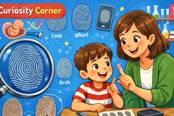 Curiosity Corner: Why do we have fingerprints, and why are they all different? |