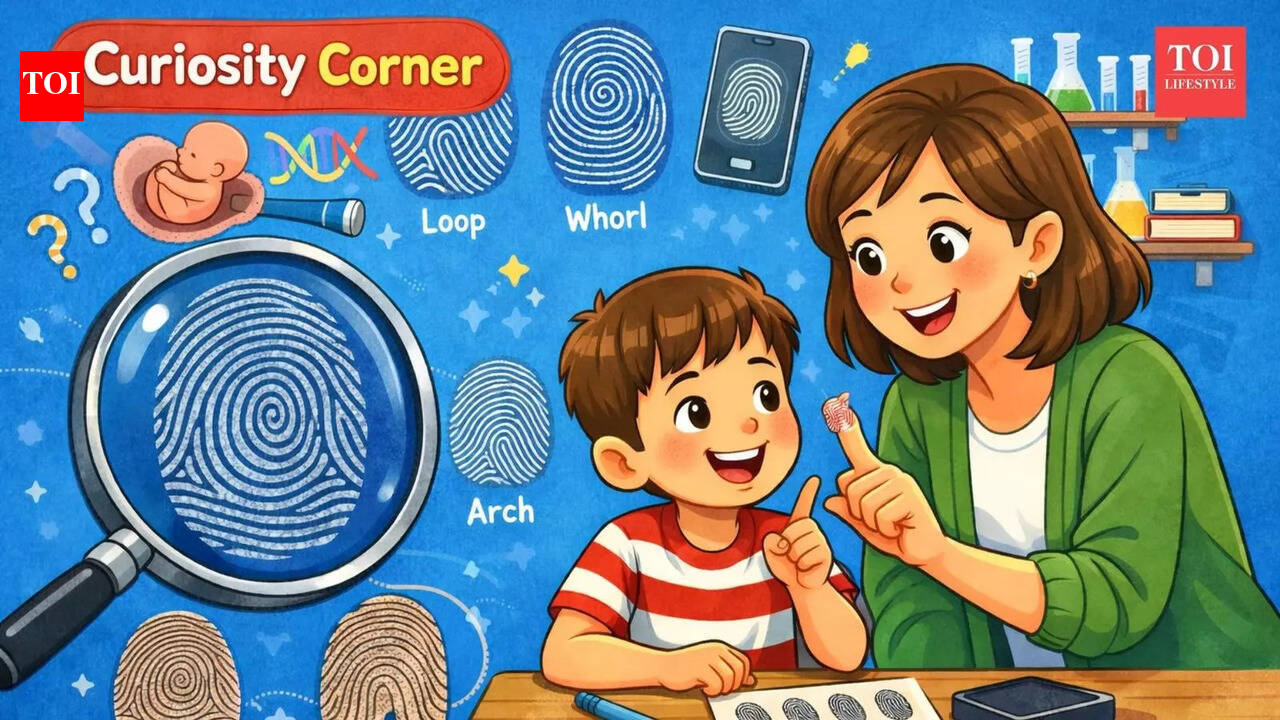 Curiosity Corner: Why do we have fingerprints, and why are they all different? |
