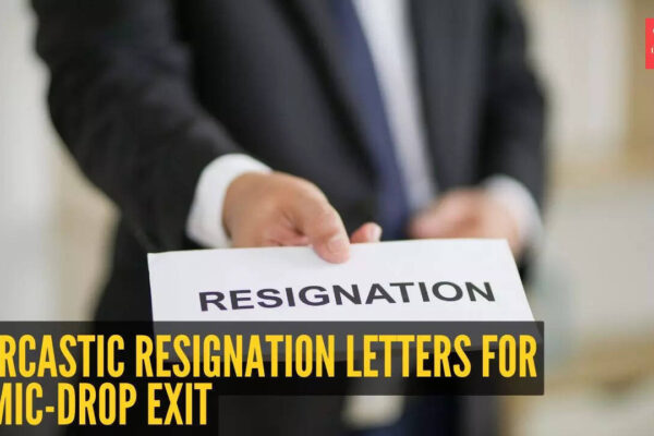 Fed up at work? 5 sarcastic resignation letters for a mic-drop exit