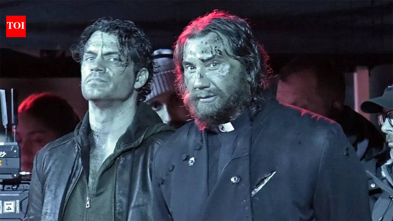 ‘Highlander’ reboot set video: Henry Cavill and Dave Bautista crash into cars in wild fight scene