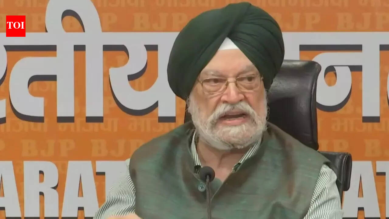 Union minister Hardeep Singh Puri NEW DELHI: Union minister Hardeep Singh Puri lashed out at Lok Sabha leader of the opposition Rahul Gandhi over Congress’s repeated attacks over the infamous Epstein files, saying he met Jeffrey Epstein only “three or four times” in a professional capacity as part of the Independent Commission on Multilateralism.Puri said the meetings took place before he joined the Union Cabinet in 2017 and are already in the public domain.”I want to remind you that today, during the Parliament session, my name was mentioned in the context of some developments elsewhere—the Epstein files. I just want to share some information… I want to clarify that these facts are all public,” Puri said at a press conference. He futher added: “Three million emails have been released, covering the period from May 2009, when I joined as India’s Ambassador to the UN in New York, until I became a minister in 2017. During this period, there are references to only three or four meetings, and my interactions were entirely professional, related to the Independent Commission on Multilateralism and other international work.”Taking a vile dig at “yuva neta” (young leader) Rahul Gandhi, Puri said: “Epstein Files, the Yuva Neta should know, are about wrongdoing, criminal offences. The Epstein Files are about charges that he had an island where he used to take people to indulge their sexual fantasies, charges of paedophilia, and there are victims of this. Those victims have brought cases against people in authority. My interaction had nothing to do with that.”Amid the criticism from the opposition over the India-US trade deal, Hardeep Puri said the pact was the best given the tumultuous global situation and that it was just a trailer. Further defending India’s economic growth and slamming Rahul Gandhi for echoing Trump’s “dead economy” claim, Puri said: “On the one hand, you have leaders who dedicate their lives to transforming the country and work around the clock, and then you have elements of buffoonery. I am choosing my words carefully, elements of buffoonery. I did not call him (Rahul Gandhi) a buffoon; I said elements of buffoonery.” About the AuthorTOI News DeskThe TOI News Desk comprises a dedicated and tireless team of journalists who operate around the clock to deliver the most current and comprehensive news and updates to the readers of The Times of India worldwide. With an unwavering commitment to excellence in journalism, our team is at the forefront of gathering, verifying, and presenting breaking news, in-depth analysis, and insightful reports on a wide range of topics. The TOI News Desk is your trusted source for staying informed and connected to the ever-evolving global landscape, ensuring that our readers are equipped with the latest developments that matter most.”Read MoreEnd of ArticleFollow Us On Social MediaVideos“Will Move Privilege Notice Against Rahul Gandhi”: BJP Slams Rahul Over ‘Baseless Allegations’BJP MP Counters Rahul Gandhi’s Trade Deal Attack, Anurag Thakur Says Grip Talk Exposed WeaknessLok Sabha Sees Massive Ruckus As Rahul Gandhi Mentions Epstein Files, Adani Case; Slams PM ModiIndia’s New Rule Mandates Full ‘Vande Mataram’ National Song Before ‘Jana Gana Mana’ National AnthemUS Deletes India Map Showing PoK, Aksai Chin As Part Of Country After Trade Deal Post Sparks Debate’You Sold Bharat Mata’: Rahul Gandhi’s Sharp Attack At PM Modi, ‘Not Your Servant’ Message To TrumpRafale Expansion Plan Gains Momentum Ahead Of French President Macron’s High Stakes India Visit’Soggy Poppadums’ Vs ‘Fine Tandoori’: UK Parliament Spars Over India Trade Deal As MPs Trade Charges’Entered Speaker’s Chamber And Abused Him’: Rijiju Hits Out At Congress, Slams Rahul GandhiIndia Pushback Forces White House To Rewrite Trade Deal Factsheet Claims On Tariffs, Tax, Purchases123PhotostoriesArchana Puran Singh and Parmeet Sethi open up about their parenthood journey; son Aaryamann says, “I have had the worst depression, won’t wish it on anyone”Ahead of ‘O’Romeo’ release, take a look at Shahid Kapoor’s 7 highest-grossing films; ‘Padmaavat’ to ‘Kabir Singh’7 biggest movie references in the 2026 Olympics figure skating competition: ‘Dune’, ‘Interstellar’ and more‘Bhool Bhulaiyaa’, ‘Dhol’, ‘Chup Chup Ke’: Rajpal Yadav’s films that cemented his status as Bollywood’s comedy powerhouse5 luxury interior ideas to borrow from Shah Rukh Khan’s MannatExplained! 5 most expensive places to live in 20268 ways to enjoy sweet potato for evening snacks with chai’Jai Ho’ on the move: India’s first musical road hits Mumbai’s Coastal driveIs your illness karmic? what your birth date saysNancy Guthrie case update: What we know about the person detained for questioning123Hot PicksMumbai Mayor SelectionGold Silver PricesParliament Budget SessionBharat BandhIncome Tax CalculatorPublic holidays February 2026Bank Holidays februaryTop TrendingAndre Grey and Leigh Anne Net WorthScott NiedermayerBengaluru Techie MurderMM NaravaneKhwaja AsifBengaluru Businessman Bank Account HackedKiren RijijuHind Al OwaisBOB Assistant Admit CardWhen JEE Main Result Out