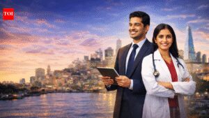 – A new white paper notes that “Indian migration to the UK has evolved in four distinct waves since 1947, each aligned with Britain’s shifting economic and labour needs.” and argues that it has played a central role in shaping modern Britain’s economyThe report titled “Migration of the Indian Diaspora to the UK”, released by Manish Tiwari of Here & Now 365 in collaboration with the Aston India Centre at Aston University, traces the evolution of Indian migration.According to the study, the first wave arrived during post-war labour shortages, with “post-war migration from India help[ing] address acute labour shortages across manufacturing, transport and public services, contributing to the foundations of the National Health Service.” The second wave followed the 1970s expulsion of Asians from East Africa, which “led to significant entrepreneurial activity and local economic regeneration.”Many of these families established businesses that revitalised local economies.As the UK economy transitioned toward a knowledge-based model, Indian migration increasingly comprised skilled professionals. The white paper estimates that “Indian-born professionals are estimated to account for around 15% of the UK’s technology workforce.” In the post-Brexit and post-pandemic period, the fourth wave is described as strategically significant. “Indian professionals have become strategically important in addressing critical skills shortages,” the report states.Describing the Indian diaspora as “among the most economically successful ethnic minority groups in the UK,” the study underscores the community’s continued role in healthcare, technology and entrepreneurship.About the AuthorTOI News DeskThe TOI News Desk comprises a dedicated and tireless team of journalists who operate around the clock to deliver the most current and comprehensive news and updates to the readers of The Times of India worldwide. With an unwavering commitment to excellence in journalism, our team is at the forefront of gathering, verifying, and presenting breaking news, in-depth analysis, and insightful reports on a wide range of topics. The TOI News Desk is your trusted source for staying informed and connected to the ever-evolving global landscape, ensuring that our readers are equipped with the latest developments that matter most.”Read MoreEnd of ArticleFollow Us On Social MediaVideosEntertainment Value Or Evidence? Hardeep Puri Blasts Rahul Gandhi’s ‘Buffoonery’ On Epstein FilesMuhammad Yunus Assures Smooth Handover Ahead Of Bangladesh’s First Elections After Hasina Exit”If You Had Taken My Advice” Jagdambika Pal Responds To Rahul Gandhi’s Ex-Congress Jab“Will Move Privilege Notice Against Rahul Gandhi”: BJP Slams Rahul Over ‘Baseless Allegations’BJP MP Counters Rahul Gandhi’s Trade Deal Attack, Anurag Thakur Says Grip Talk Exposed WeaknessLok Sabha Sees Massive Ruckus As Rahul Gandhi Mentions Epstein Files, Adani Case; Slams PM ModiIndia’s New Rule Mandates Full ‘Vande Mataram’ National Song Before ‘Jana Gana Mana’ National AnthemUS Deletes India Map Showing PoK, Aksai Chin As Part Of Country After Trade Deal Post Sparks Debate’You Sold Bharat Mata’: Rahul Gandhi’s Sharp Attack At PM Modi, ‘Not Your Servant’ Message To TrumpRafale Expansion Plan Gains Momentum Ahead Of French President Macron’s High Stakes India Visit123PhotostoriesChinese New Year travel guide: 5 cities to experience the magicInside MS Dhoni’s lavish garage: 5 stunning cars that define his style10 traditional local dishes from Hyderabad that are a must-tryArchana Puran Singh and Parmeet Sethi open up about their parenthood journey; son Aaryamann says, “I have had the worst depression, won’t wish it on anyone”Ahead of ‘O’Romeo’ release, take a look at Shahid Kapoor’s 7 highest-grossing films; ‘Padmaavat’ to ‘Kabir Singh’7 biggest movie references in the 2026 Olympics figure skating competition: ‘Dune’, ‘Interstellar’ and more‘Bhool Bhulaiyaa’, ‘Dhol’, ‘Chup Chup Ke’: Rajpal Yadav’s films that cemented his status as Bollywood’s comedy powerhouse5 luxury interior ideas to borrow from Shah Rukh Khan’s MannatExplained! 5 most expensive places to live in 20268 ways to enjoy sweet potato for evening snacks with chai123Hot PicksMumbai Mayor SelectionGold Silver PricesParliament Budget SessionBharat BandhIncome Tax CalculatorPublic holidays February 2026Bank Holidays februaryTop TrendingEngland vs West Indies Live ScoreScott NiedermayerBengaluru Techie MurderMM NaravaneKhwaja AsifBengaluru Businessman Bank Account HackedKiren RijijuHind Al OwaisBOB Assistant Admit CardWhen JEE Main Result Out