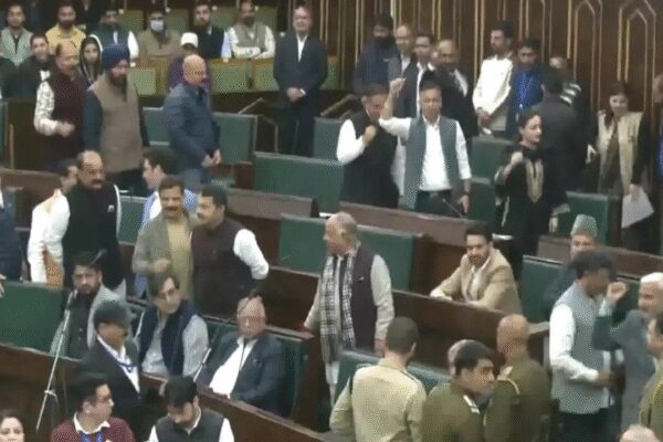 ‘Shoe-beating’ remark sparks uproar in J&K assembly, BJP demands Omar apology