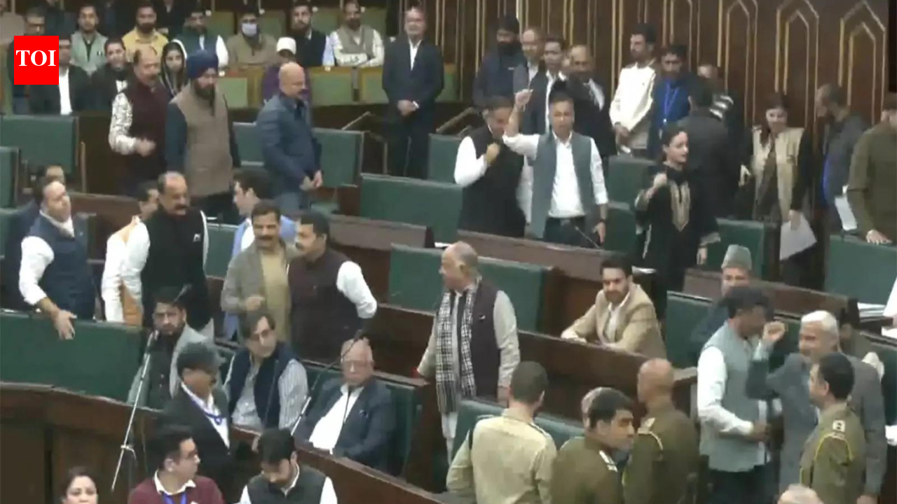 ‘Shoe-beating’ remark sparks uproar in J&K assembly, BJP demands Omar apology