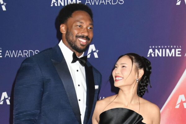 Myles Garrett spotted supporting girlfriend Chloe Kim at Winter Olympics during halfpipe event