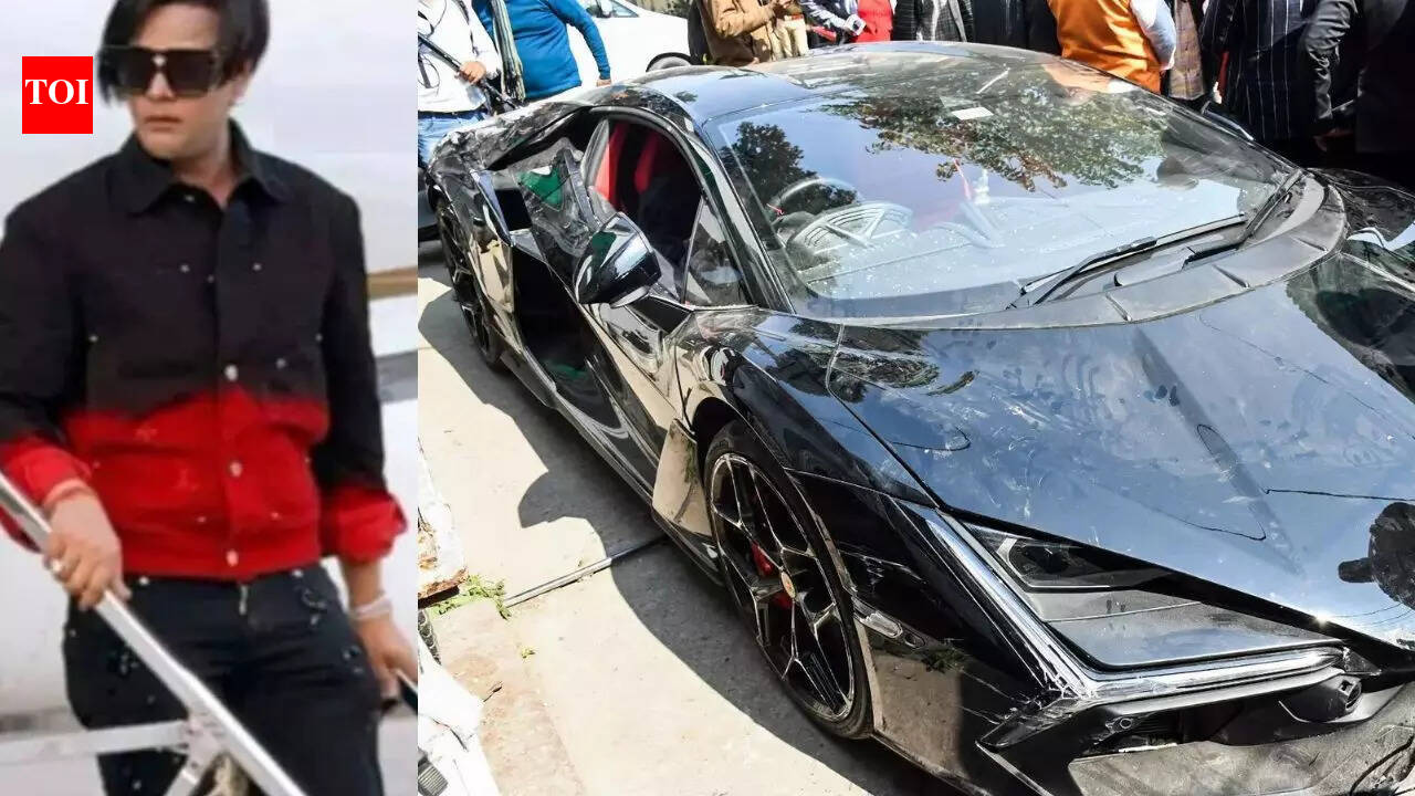 Kanpur Lamborghini crash: Tobacco baron KK Mishra’s son Shivam Mishra arrested 4 days after VIP Road rampage
