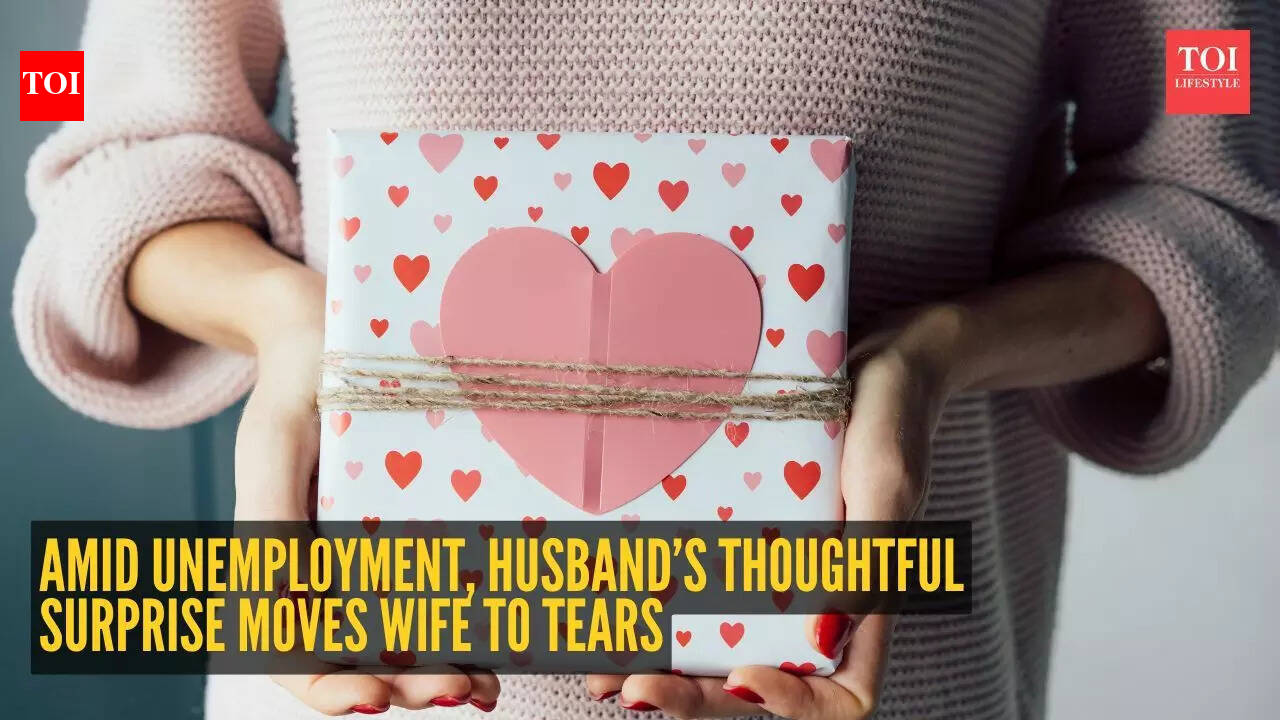 Amid unemployment, husband’s thoughtful surprise moves wife to tears: “He thought about me even in such a situation” |