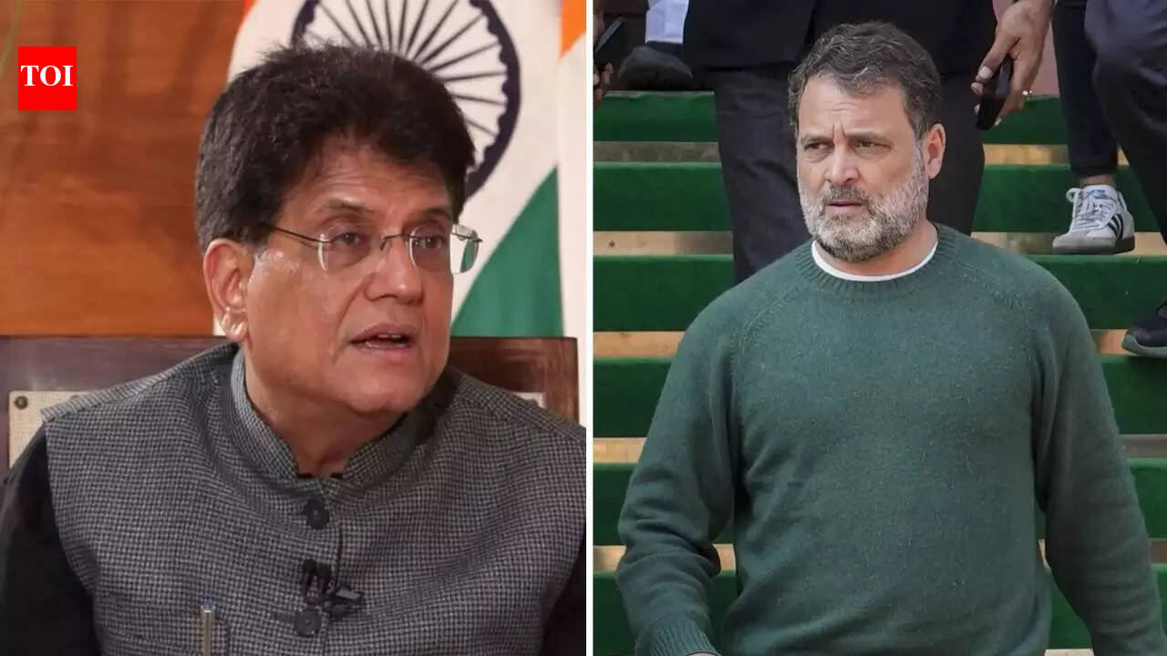 ‘No concern for India’: Centre slams Rahul Gandhi on charges against India-US trade deal, says farmers’ interests fully protected