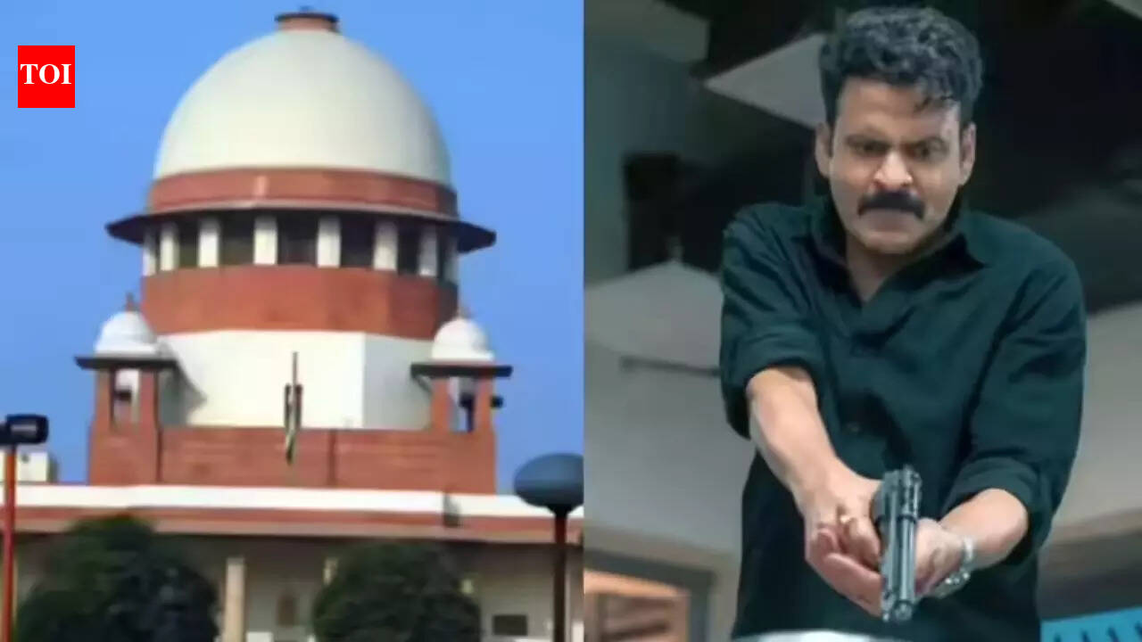 New Delhi: Observing that the fundamental right to speech and expression did not give anyone the licence to denigrate a citizen or a community, Supreme Court on Thursday disapproved of the title of the film ‘Ghooskhor Pandat’ and made it clear to the producers that it would not allow its release if the name was not changed.A bench of Justices B V Nagarathna and Ujjal Bhuyan issued notice on a PIL against the release of the film. SC said unrest and fissures already existed in society and the release would create further problems.“Why should you denigrate anybody? It’s against morality and public order… We thought filmmakers, journalists, etc, are all responsible people and are aware of exceptions and reasonable restrictions (on fundamental right of speech and expression). No section of society should be denigrated. If you use your freedom to denigrate any section of society, we can’t permit it,” the bench said.As a lawyer appearing for the producers informed the court that they were agreeable to changing the name, the bench asked them to file a response and inform it about the new title on the next date of hearing, Feb 19.SC said creative people should refrain from disturbing fraternity in society by targeting a particular section. To underscore fraternity was under strain, it referred to an incident in Uttarakhand in which a Muslim shopkeeper was being forced to remove the word “Baba” from the sign board. Earlier, a writ petition was filed in Delhi HC opposing the film starring Manoj Bajpayee and directed by Neeraj Pandey. The HC disposed of it after the producers assured the court that the name would be changed. End of ArticleFollow Us On Social MediaVideosBangladesh PM Hasina Calls Elections Rigged, Urges Credible Fresh Polls, Attacks Yunus‘Modi Under Trump’s Grip’: Rahul Gandhi Hits Back At Nishikant Dubey’s Motion‘Privilege Motion’ A Code Word? Rahul Gandhi Takes Dig At Media; BJP Hits BackIndus Waters Row Deepens After Pakistan’s ‘Dewatering’ Charge On New Dam, India Dismisses ClaimDonald Trump’s Old ‘Destroy Modi’s Career’ Comment Sparks Row As India Responds With Firm MessageLamborghini Brat Walks Free Within Hours Of Arrest; BJP MP Demands Rahul’s Disqualification From LSBrazil President To Visit India With 260 Firms To Boost Trade, Push Global Governance Reform AgendaFamily of Indian Student Killed by US Officer Secures Rs 260 Crore Settlement‘Amit Shah Called Me, Then Came the Raid’: Bhupesh Baghel’s Big ChargeIndia Approves Rs 3.25 Lakh Crore Rafale Fighter Jet Deal As Air Force Seeks Squadron Expansion Plan123Photostories8 baby names inspired by Bollywood’s most loved charactersParineeti Chopra says her comeback ‘better be in a saree’—and she definitely deliveredFrom ‘Aashiqui 2’ to ‘Mohabbatein’: Romantic Bollywood films to watch on OTT this Valentine’s DayFrom ‘The Conjuring: Last Rites’ to ‘Bandwaale’: 9 new movies and shows to watch this week on OTTHow to make classic Paneer Paratha for breakfastThe silk route: Why these 5 Indian weaves belong in every modern wardrobe8 unique dishes made with bottle gourd (lauki) for kids tiffinThese are the world’s narrowest residential buildings: Thin but iconic5 legendary species of Tadoba-Andhari Tiger Reserve, and why tourists keep coming backTop 5 abandoned-ghost malls in Delhi NCR which were once shopping haven123Hot PicksBharat bandh todayGold Silver PricesBangladesh Elections 2026Bharat BandhIncome Tax CalculatorPublic holidays February 2026Bank Holidays februaryTop TrendingMyles GarrettErika KirkBad BunnyCatherine Polli Net WorthSeahawks Super Bowl paradeKayla NicoleAnthony JoshuaChloe KimCardi BMax Muncy