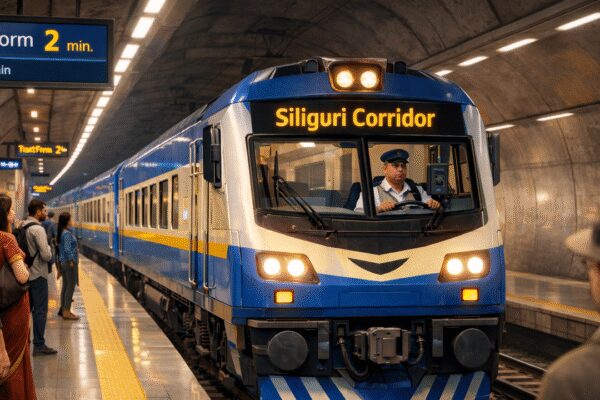 Connectivity boost for ‘Chicken neck’! Indian Railways announces underground rail route through Siliguri Corridor; check route and key details