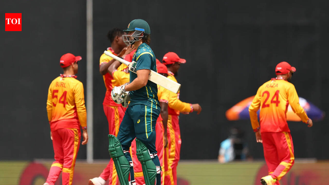 Shock in Colombo! Zimbabwe stun Australia by 23 runs as Muzarabani, Bennett script T20 World Cup classic