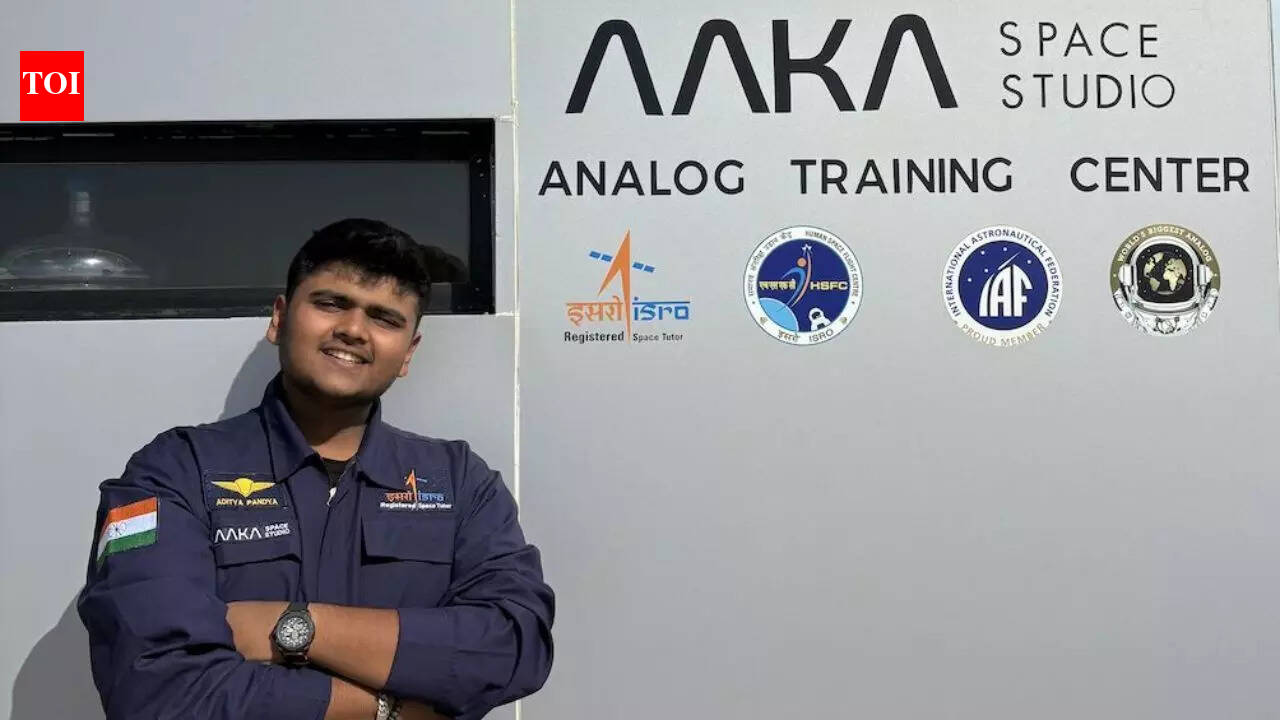 Meet Aditya Pandya: 17-year-old becomes India’s youngest analogue astronaut who lived, designed, and tested a Moon-like habitat