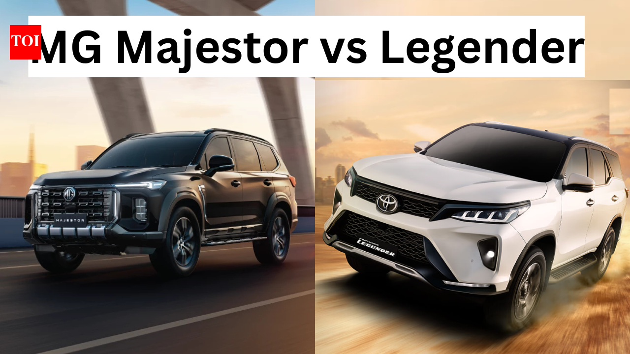 MG Majestor vs Toyota Fortuner: Two big SUVs and where they lead