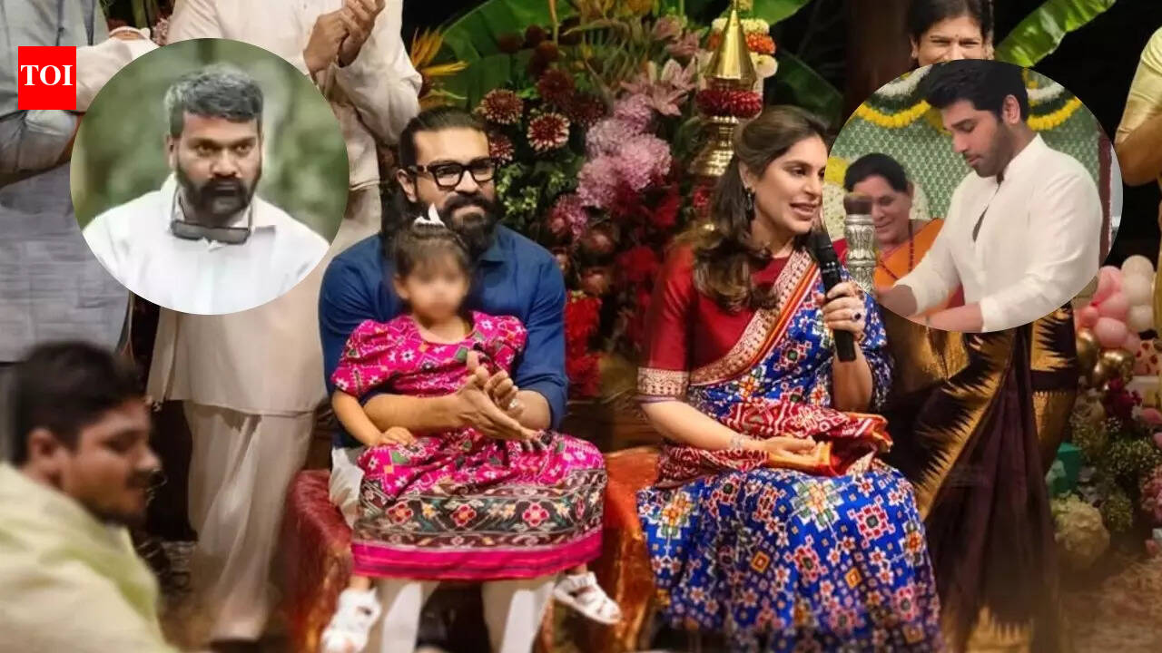 First picture of Ram Charan’s twins, Allu Sirish’s wedding festivities, Pampa shoot row: Top 5 South stories of the day