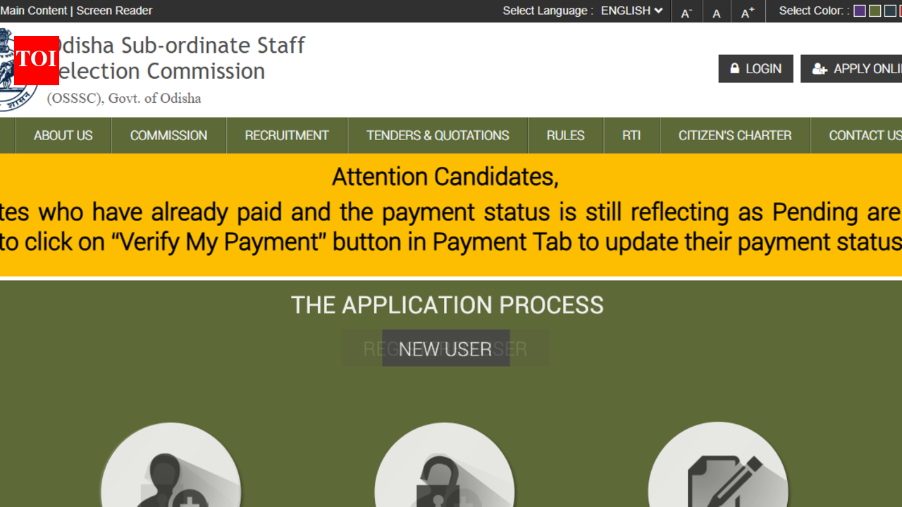 OSSSC CRE recruitment 2026: Application for 1,518 posts ends soon; direct link to apply here