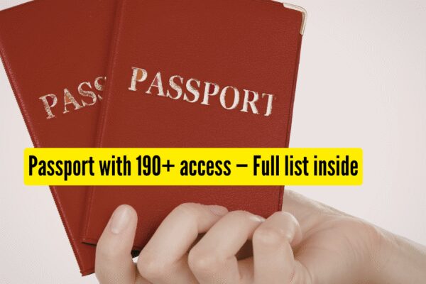 The only passport offering access to 190+ destinations in latest Henley index — Full list inside |