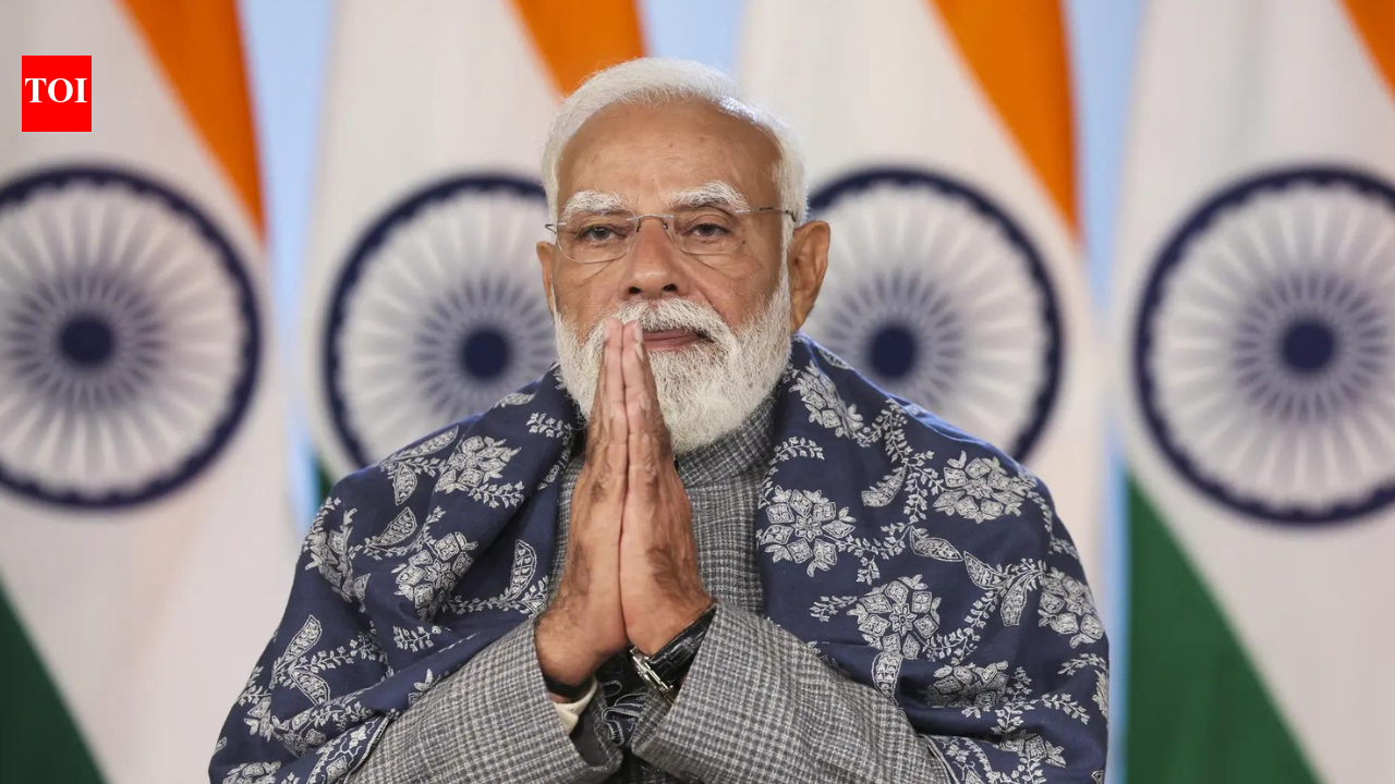 PTI file photo  NEW DELHI: Prime Minister Narendra Modi is scheduled to land at the Emergency Landing Facility (ELF) on the Moran Bypass in Dibrugarh on Saturday, where he will witness an aerial display by fighter jets, transport aircraft and helicopters. The ELF, the first of its kind in Northeast India, was built in coordination with the Indian Air Force to support emergency landings and take-offs of military and civil aircraft.During his day-long visit to Assam on Saturday, Prime Minister Narendra Modi will inaugurate the Kumar Bhaskar Varma Setu across the Brahmaputra River, linking Guwahati and North Guwahati.The six-lane extradosed prestressed concrete (PSC) bridge, built at a cost of about Rs 3,030 crore, is the first extradosed bridge in Northeast India.The bridge is expected to cut travel time between Guwahati and North Guwahati to about seven minutes. Designed for the region’s high seismic risk, it incorporates base isolation technology using friction pendulum bearings, while high-performance stay cables have been used to enhance durability and long-term structural performance.Prime Minister Narendra Modi will also inaugurate the temporary campus of the Indian Institute of Management (IIM) Guwahati during his visit, a move expected to boost higher and management education in the Northeast.The Prime Minister will also flag off 225 electric buses under the PM-eBus Sewa Scheme in four cities, Guwahati (100), Nagpur (50), Bhavnagar (50) and Chandigarh (25).The move is expected to benefit more than 50 lakh citizens by improving access to clean and affordable public transport.Prime Minister Narendra Modi will inaugurate the National Data Centre for the North Eastern Region at Amingaon in Kamrup district during his visit.The facility will host critical government applications and act as a disaster recovery centre, with a sanctioned load of 8.5 MW and an average rack capacity of 10 kW per rack.The centre is expected to strengthen the region’s digital infrastructure and support the delivery of citizen services under the Digital India initiative.About the AuthorTOI News DeskThe TOI News Desk comprises a dedicated and tireless team of journalists who operate around the clock to deliver the most current and comprehensive news and updates to the readers of The Times of India worldwide. With an unwavering commitment to excellence in journalism, our team is at the forefront of gathering, verifying, and presenting breaking news, in-depth analysis, and insightful reports on a wide range of topics. The TOI News Desk is your trusted source for staying informed and connected to the ever-evolving global landscape, ensuring that our readers are equipped with the latest developments that matter most.”Read MoreEnd of ArticleFollow Us On Social MediaVideosFarmer Meet Video Sparks Row As Piyush Goyal, Shivraj Chouhan Counters Rahul Gandhi On US Trade PactPM Modi Says India Pushes Reforms With Conviction, Not Compulsion; Poised To Drive Global Growth’Symbols Of British Empire’: PM Modi On North & South Block In 1st Address From Seva Teerth’Umar Bhar Yahi Bhool’: Yogi Adityanath Quotes Mirza Ghalib In UP Assembly To Target SP’s RecordBNP Demands Sheikh Hasina’s Extradition From India After Bangladesh Poll WinCongress Demands Union Minister Hardeep Puri Resignation Over Alleged Jeffrey Epstein Links RowPM Modi Speaks To BNP Chief Tarique Rahman, Congratulates On ‘Remarkable’ Bangladesh Poll Win6-Year-Old Dead, 5 Injured As Speeding Car Hits Pedestrians On Busy Lucknow Road; CCTV Shows HorrorKiren Rijiju Explains Why Modi Govt Paused Privilege Notice Against Rahul Gandhi After Dubey’s MoveTarique Rahman’s BNP Heads For Landslide In Bangladesh Election, Rivals Cry Foul123PhotostoriesHow to make Lauki ka Kofta for weekend lunch at homeHome loan EMI vs rent payment: Which is financially wiser?Real-life television jodis who tied the knot in reality: Sargun Mehta – Ravie Dubey, Ram Kapoor – Gautami Gadgil and moreTop 5 real estate hotspots in Noida to watch in 2026Exclusive: Krushna Abhishek reacts to Sunita Ahuja’s allegations against mama Govinda, talks about Laughter Chefs 3’s success and working on The Great Indian Kapil ShowGalentine’s Day special: Iconic female friendships in Bollywood that define sisterhood6 Vastu mistakes that are silently blocking wealth in your home (don’t ignore number 4)5 national parks in India that are excellent for birdwatchingLove, in different landscapes: Hills, islands and desert skiesSeva Teerth opens doors: PM Modi launches new PMO complex in New Delhi – see pics123Hot PicksIT Stocks CrashGold Silver PricesBangladesh Election ResultsTelangana Municipal Elections ResultsIncome Tax CalculatorPublic holidays February 2026Bank Holidays februaryTop TrendingPatrick MahomesBad BunnyJosh MorrisseyJutta LeerdamAuston MatthewsKayla NicoleAnthony JoshuaChris PaulDarron LeeKyle Busch Net Worth