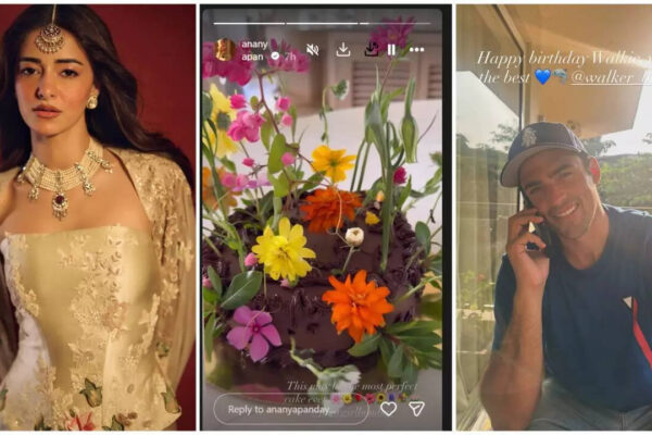 Ananya Panday shares sweet birthday post for rumoured boyfriend Walker Blanco: ‘You’re the best’