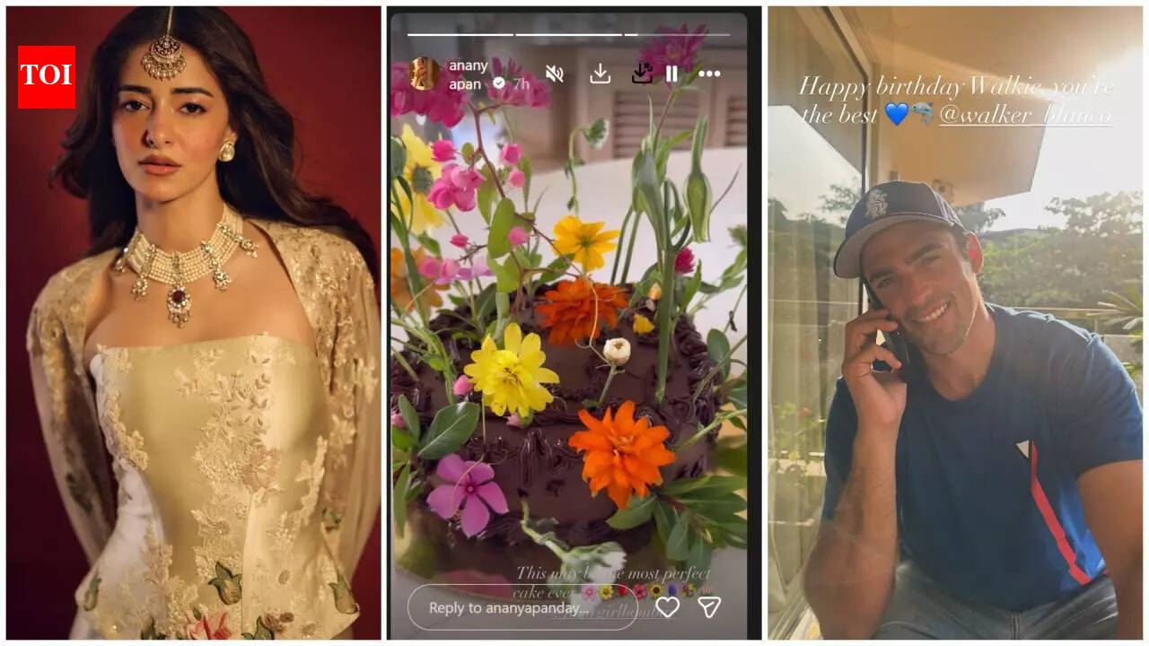 Ananya Panday shares sweet birthday post for rumoured boyfriend Walker Blanco: ‘You’re the best’