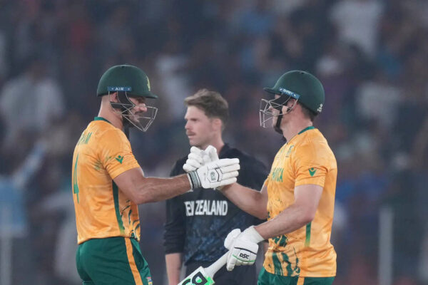 Aiden Markram’s captain’s knock powers South Africa to comfortable 7-wicket win over New Zealand