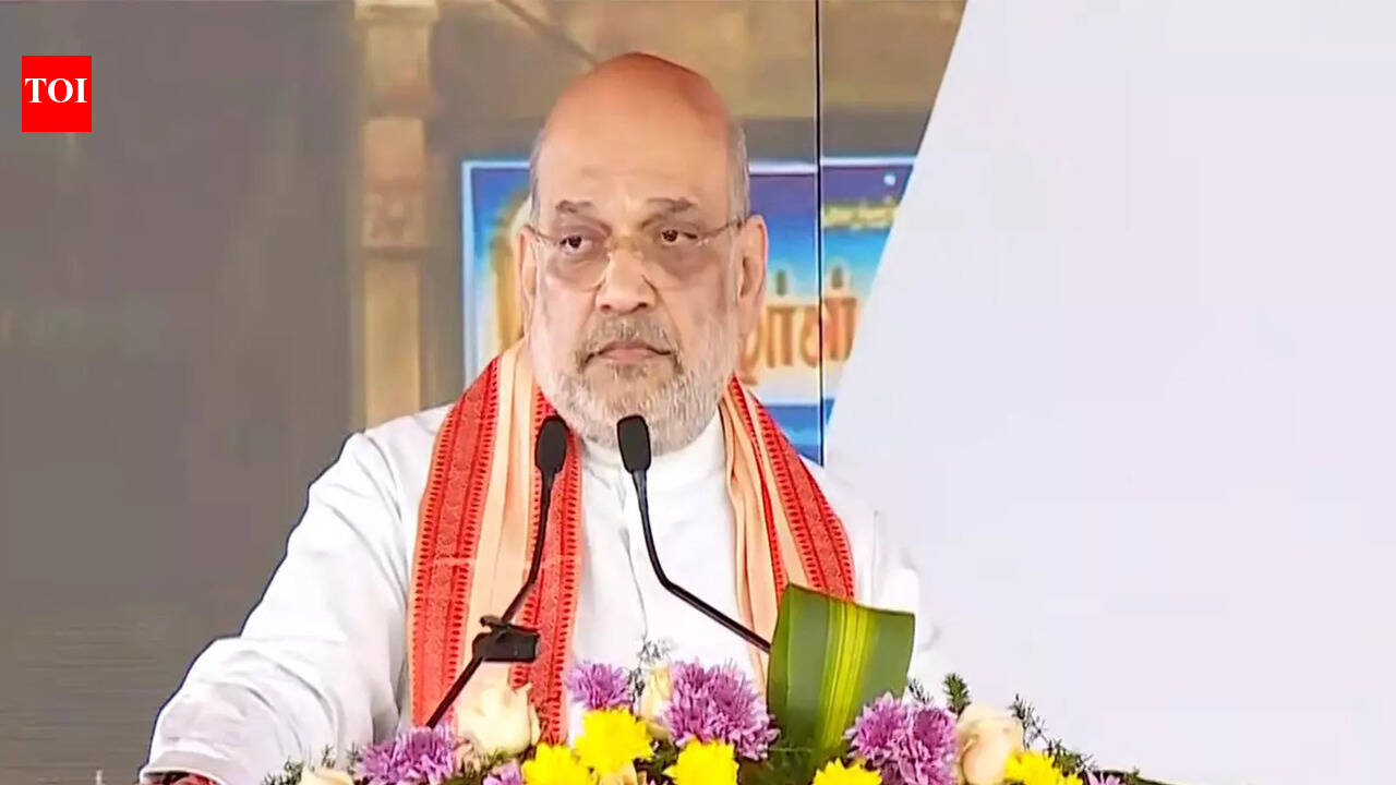 Amit Shah addressing a public meeting in Puducherry’s Karaikal NEW DELHI: Union home minister Amit Shah on Saturday accused Congress leader V Narayanasamy of turning Puducherry into an “ATM for the Gandhi family” during his tenure as chief minister of the poll-bound Union territory.The senior BJP leader also alleged that the Narayanasamy administration “sold” PG and diploma seats, including those for reserved category candidates, to “wealthy individuals.”Narayanasamy served as chief minister from June 2016 to February 2021. Amit Shah Confident BJP Will Form Government In Kerala In 2026, Vote Share Climbing “Narayanasamy’s government had turned Puducherry into an ATM for the Gandhi family. They openly auctioned PG and diploma seats and even sold the reserved seats for SC and ST to wealthy individuals for the sake of money. Transport mafias were given free rein to trouble the public,” Shah said at a public meeting in Puducherry’s Karaikal.The former BJP president added that Congress leader’s tenure as chief minister was marked by “corruption and chaos,” which the BJP — part of the All India NR Congress-led incumbent government — has worked to eliminate.He further asserted that the saffron party’s focus is now on transforming Puducherry into a developed Union territory over the next five years.“For five years, the Congress government created an environment of corruption and chaos here. In five years, we eliminated corruption and transformed chaos into order, and now it is time to transform Puducherry into a developed Puducherry in the next five years. Earlier, the decisions regarding Puducherry were taken by the Gandhi family in Delhi; now the decisions regarding Puducherry are being taken by Puducherry itself,” Shah told the gathering.Noting that the BJP-All India NR Congress alliance secured 44% of the vote in the 2021 Puducherry assembly elections, he set a target of 60% for the upcoming polls, expected in April.“PM Narendra Modi has worked to make India prosperous as well as secure. The people of Puducherry have expressed their trust in the NDA, BJP, and our leader N Rangaswamy and PM Modi. In the 2021 assembly elections, the people of Puducherry gave us 44% of the votes. This time, the alliance of BJP, AINRC and AIADMK is aiming to secure 60% of the votes,” he added.(With ANI inputs)About the AuthorTOI News DeskThe TOI News Desk comprises a dedicated and tireless team of journalists who operate around the clock to deliver the most current and comprehensive news and updates to the readers of The Times of India worldwide. With an unwavering commitment to excellence in journalism, our team is at the forefront of gathering, verifying, and presenting breaking news, in-depth analysis, and insightful reports on a wide range of topics. The TOI News Desk is your trusted source for staying informed and connected to the ever-evolving global landscape, ensuring that our readers are equipped with the latest developments that matter most.”Read MoreEnd of ArticleFollow Us On Social MediaVideosIn Munich, Jaishankar Backs Multipolar Order, EU FTA And UNSC Reform, Calls For Agile Foreign Policy’Alliances Fluid, Might Rising’: CDS Gen Anil Chauhan Warns India Must Prepare To Act IndependentlyMetro Line-4 Viaduct Part Collapses In Mulund, One Killed, Three Injured“Congress Failed The Northeast” PM Modi Slams Congress Over Assam’s GrowthRahul Gandhi Flags Dhaka Zero Duty Edge In US Trade Deal; Piyush Goyal Mounts Strong RebuttalDeadly Joyride: Teen Driving SUV At 160 Kmph Triggers Chain Crash In Bengaluru, 6 Students DeadEU Holds Back Laughter As US Credits Itself On Stopping India Pakistan War, Questions UN On KashmirPM Modi Makes Historic Landing At Dibrugarh ELF, Rafale And Sukhoi Jets Mark India’s Strategic PushPM Modi Opens Kumar Bhaskar Varma Setu, Rs 3000 Crore Bridge Cuts Guwahati Travel Time To 7 Minutes’Global South To Decide Next World Order’: Stubb And Rubio Signal Shift, Echoe India’s World View123PhotostoriesMaha Shivratri 2026: 10 traditional foods that are offered to Lord Shiva and whyTop 5 Margot Robbie movies that are a must-watch on OTT5 invisible AI features in modern luxury cars that drivers rarely noticeAfter Shahid Kapoor led ‘O’Romeo,’ 6 Bollywood gangster films to stream on OTT that are inspired by the underworldMargot Robbie’s most iconic on-screen looks: Gothic lore, barbiecore and beyond5 famous global fabrics you didn’t know were originally IndianMaha Shivratri 2026: How to make Sabudana Tikki for evening snackingHistoric touchdown in Assam: PM Modi lands at Northeast’s first highway ELF; IAF stages aerial show — In picsTop 5 real estate hotspots in Navi Mumbai driving investment and residential demand in 2026From Kapil Sharma to Krushna Abhishek- Richest Indian comedians and their net worth123Hot PicksIT Stocks CrashGold Silver PricesBangladesh Election ResultsTelangana Municipal Elections ResultsIncome Tax CalculatorPublic holidays February 2026Bank Holidays februaryTop TrendingPatrick MahomesBad BunnyJosh MorrisseyJutta LeerdamAuston MatthewsKayla NicoleAnthony JoshuaChris PaulDarron LeeKyle Busch Net Worth