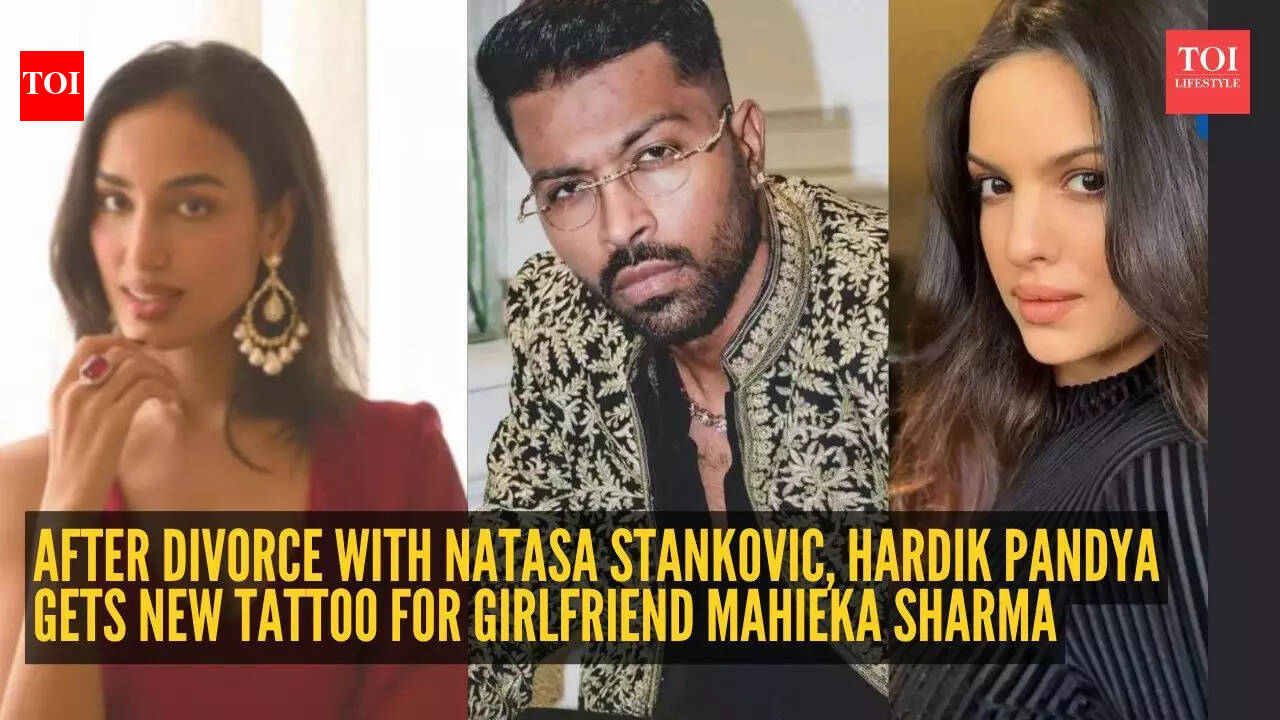 After divorce with Natasa Stankovic, Hardik Pandya gets new tattoo for girlfriend Mahieka Sharma: Their relationship journey (so far)