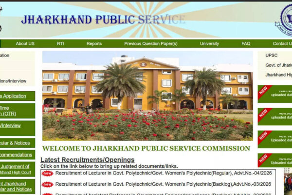 JPSC Polytechnic Lecturer Notification 2026 Out, 349 Vacancy, PDF Download, Apply Online