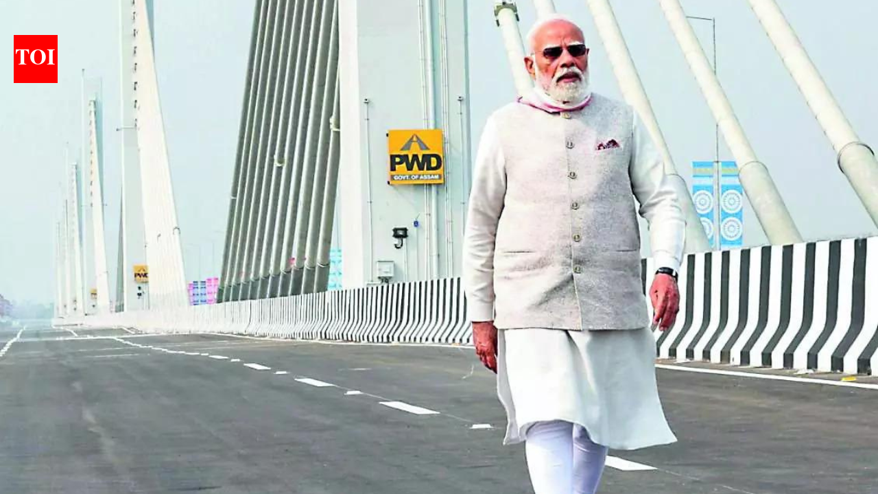 NEW DELHI: The Union Cabinet has approved infrastructure projects worth over Rs 31,000 crore, including construction of the country’s first road-cum-rail tunnel under the Brahmaputra in Assam. The twin-tube common tunnel with approach roads for movement of vehicles and trains, only the second in the world, would cost Rs 18,662 crore.It will connect Gohpur and Numaligarh in Assam and will cut travel time from about 6 hours to just 20 minutes. The project, to be fully funded by govt, will not just reduce the travel distance from 240 km to roughly 34 km improving connectivity but also has strategic significance, I&B minister Ashwini Vaishnaw said while announcing the Cabinet decision. This four-lane tunnel will ensure high-speed connectivity to Arunachal and provide “strategic resilience” for defence purposes. The minister said the twin tubes would be interconnected at intervals of 500 metres.Officials said the tunnel would be built around 32 metres beneath the Brahmaputra’s lowest bed level. One of the tubes will have provision for a single rail track and no vehicular movement will be allowed when trains run through this tube.PM Modi called the Brahmaputra tunnel project as a “landmark boost to connectivity in the northeast”.In a post on X, he said, “…This transformative project will enhance connectivity, reduce logistics costs and accelerate growth across Assam and the entire Northeast.”TOI has learnt that originally govt had included the connectivity between Gohpur and Numaligarh as a part of the Special Accelerated Road Development Programme for North East in 2008 by constructing a bridge. But later a proposal was mooted to build a road tunnel beneath the Brahmaputra. Later, it was modified to have a common tunnel for both vehicles and trains.A similar 22-km road-cumrail tunnel passing through Chicken Neck corridor in the northeast is also in planning stage. Besides the tunnel, Cabinet approved three NH projects with a combined cost of over Rs 11,000 crore — a 107.7-km fourlane highway in Gujarat, a 154.6-km highway stretch in Maharashtra and an 80-km corridor of NH-167 in Telangana.In rail sector, three multitracking projects covering 12 districts across Delhi, Haryana, Maharashtra and Karnataka were approved at an estimated cost of Rs 18,509 crore. The approved projects will add 389 km to the existing network of railways. Multitracking works are scheduled for completion by March 2031. These include the laying of third and fourth line between Kasara and Manmad in Maharashtra, which will have the second longest tunnel on the rail network.End of ArticleFollow Us On Social MediaVideos‘Got Assurance From India…’ Marco Rubio On Russian Oil After Trade DealIn Munich, Jaishankar Backs Multipolar Order, EU FTA And UNSC Reform, Calls For Agile Foreign Policy’Alliances Fluid, Might Rising’: CDS Gen Anil Chauhan Warns India Must Prepare To Act IndependentlyMetro Line-4 Viaduct Part Collapses In Mulund, One Killed, Three Injured“Congress Failed The Northeast” PM Modi Slams Congress Over Assam’s GrowthRahul Gandhi Flags Dhaka Zero Duty Edge In US Trade Deal; Piyush Goyal Mounts Strong RebuttalDeadly Joyride: Teen Driving SUV At 160 Kmph Triggers Chain Crash In Bengaluru, 6 Students DeadEU Holds Back Laughter As US Credits Itself On Stopping India Pakistan War, Questions UN On KashmirPM Modi Makes Historic Landing At Dibrugarh ELF, Rafale And Sukhoi Jets Mark India’s Strategic PushPM Modi Opens Kumar Bhaskar Varma Setu, Rs 3000 Crore Bridge Cuts Guwahati Travel Time To 7 Minutes123Photostories5 reasons why Madhya Pradesh is a winner when it comes to wildlife tourism7 colourful succulents for sunny balconiesAnti-Valentine’s week full list 2026: From Breakup Day to Slap Day, all the 7 days explainedNancy Guthrie’s disappearance: Timeline, key clues, and the desperate search explained8 one-of-a-kind baby names you have never heard beforeCervical cancer accounts for up to 29% of cancers in India: Doctor shares why the pap test mattersMaha Shivratri 2026: Nutrient-rich Almond, Banana & Peanut Smoothie for all-day energyMaha Shivratri 2026: Nutrient-rich Almond, Banana & Peanut Smoothie for all-day energyMaha Shivratri 2026: 10 traditional foods that are offered to Lord Shiva and whyTop 5 Margot Robbie movies that are a must-watch on OTT123Hot PicksIT Stocks CrashGold Silver PricesBangladesh Election ResultsTelangana Municipal Elections ResultsIncome Tax CalculatorPublic holidays February 2026Bank Holidays februaryTop TrendingPatrick MahomesBad BunnyJosh MorrisseyJutta LeerdamAuston MatthewsKayla NicoleAnthony JoshuaChris PaulDarron LeeKyle Busch Net Worth