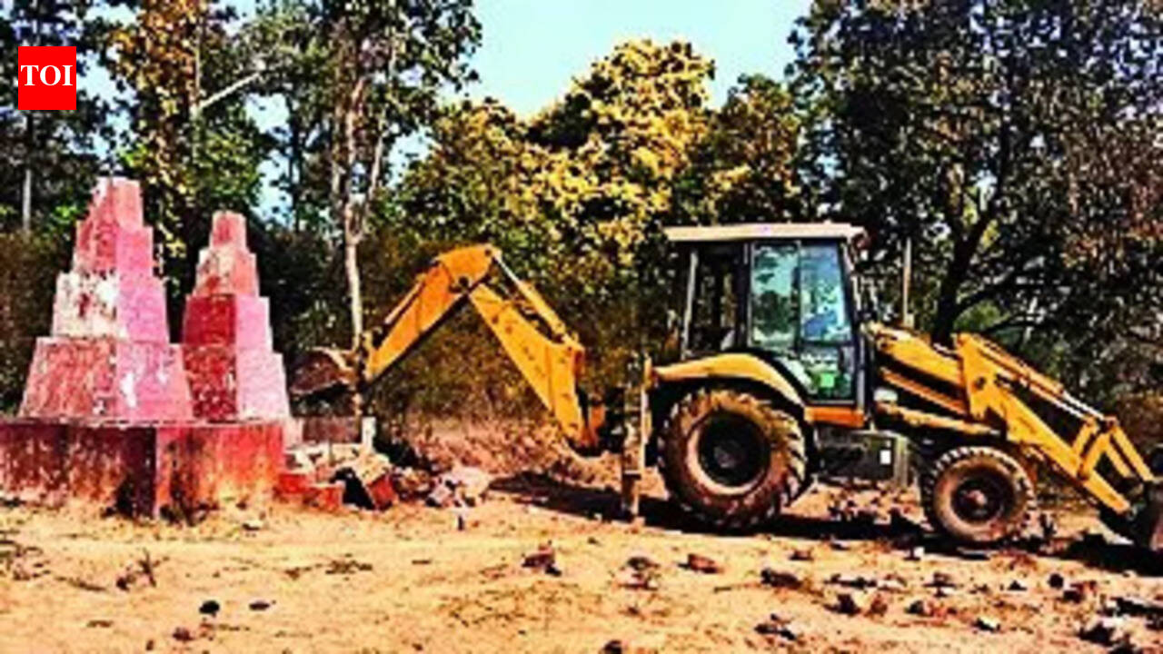 In its war against Reds, CRPF is now wiping out Maoist ‘memorials’