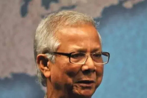 Yunus mentions ‘Northeast’ in speech as he bows out