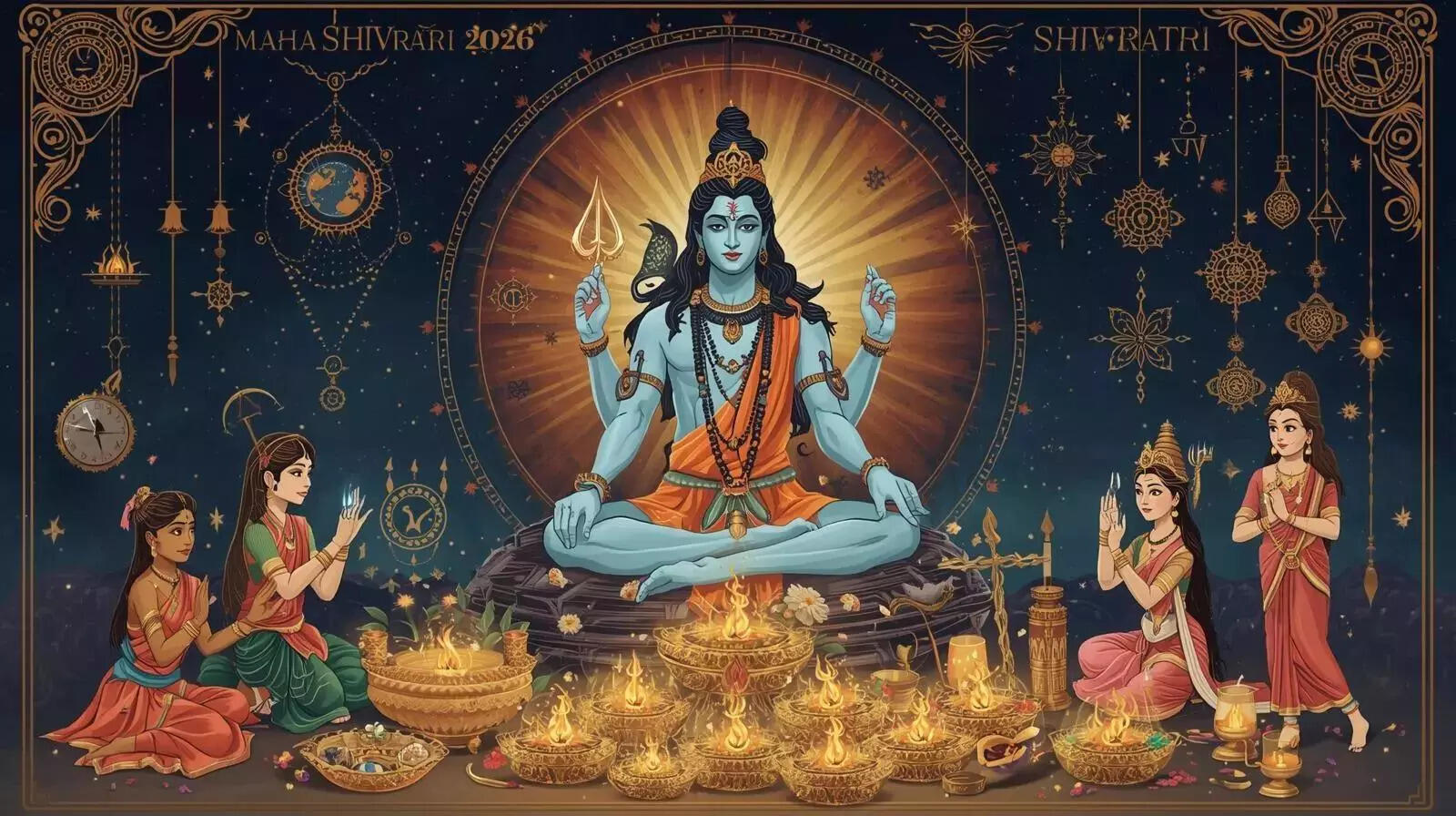 Maha Shivratri 2026 Live Updates: Date, time, mantra, history, nishita kaal, puja vidhi and significance
